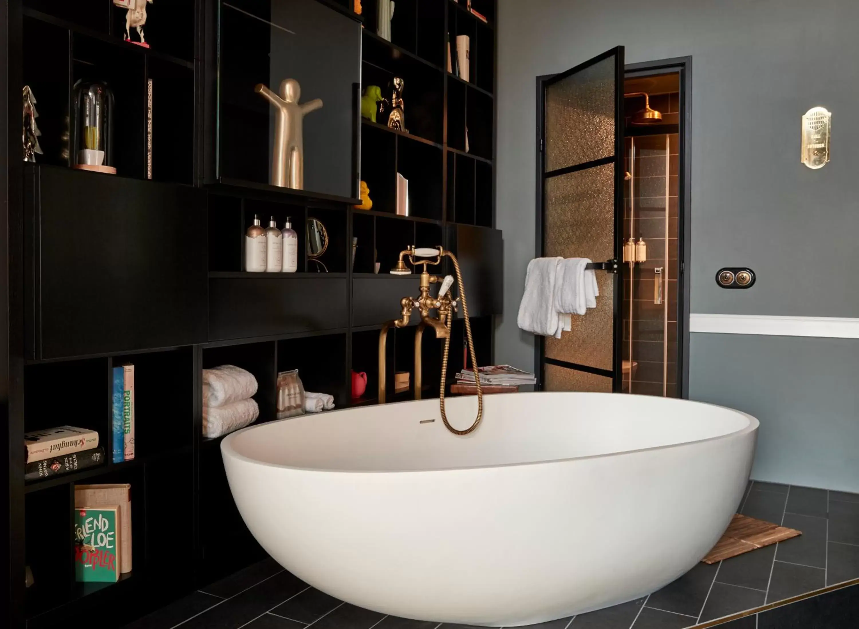 Bathroom in Sir Savigny Hotel, Berlin, a Member of Design Hotels