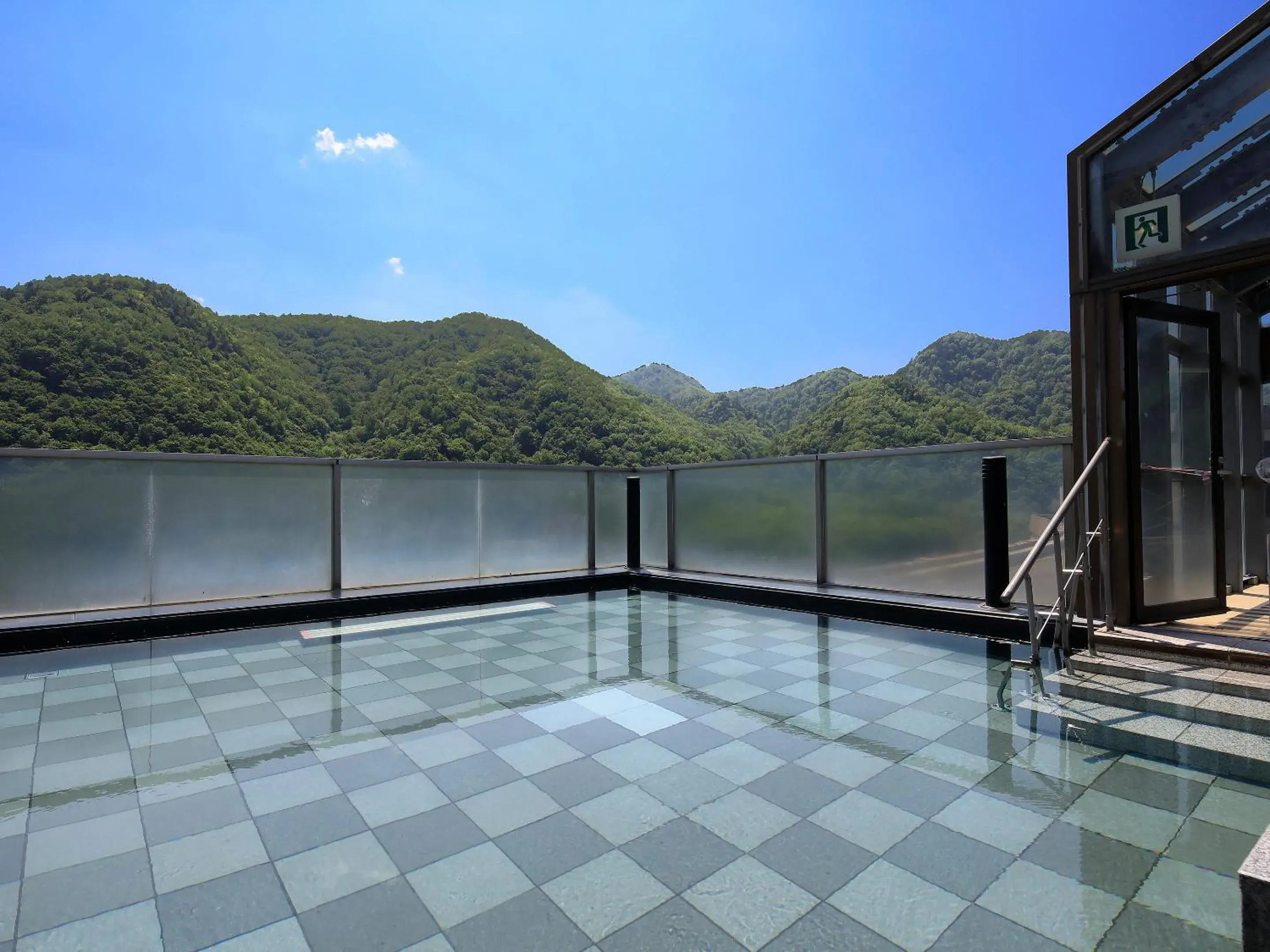 Hot Spring Bath, Swimming Pool in Jozankei View Hotel
