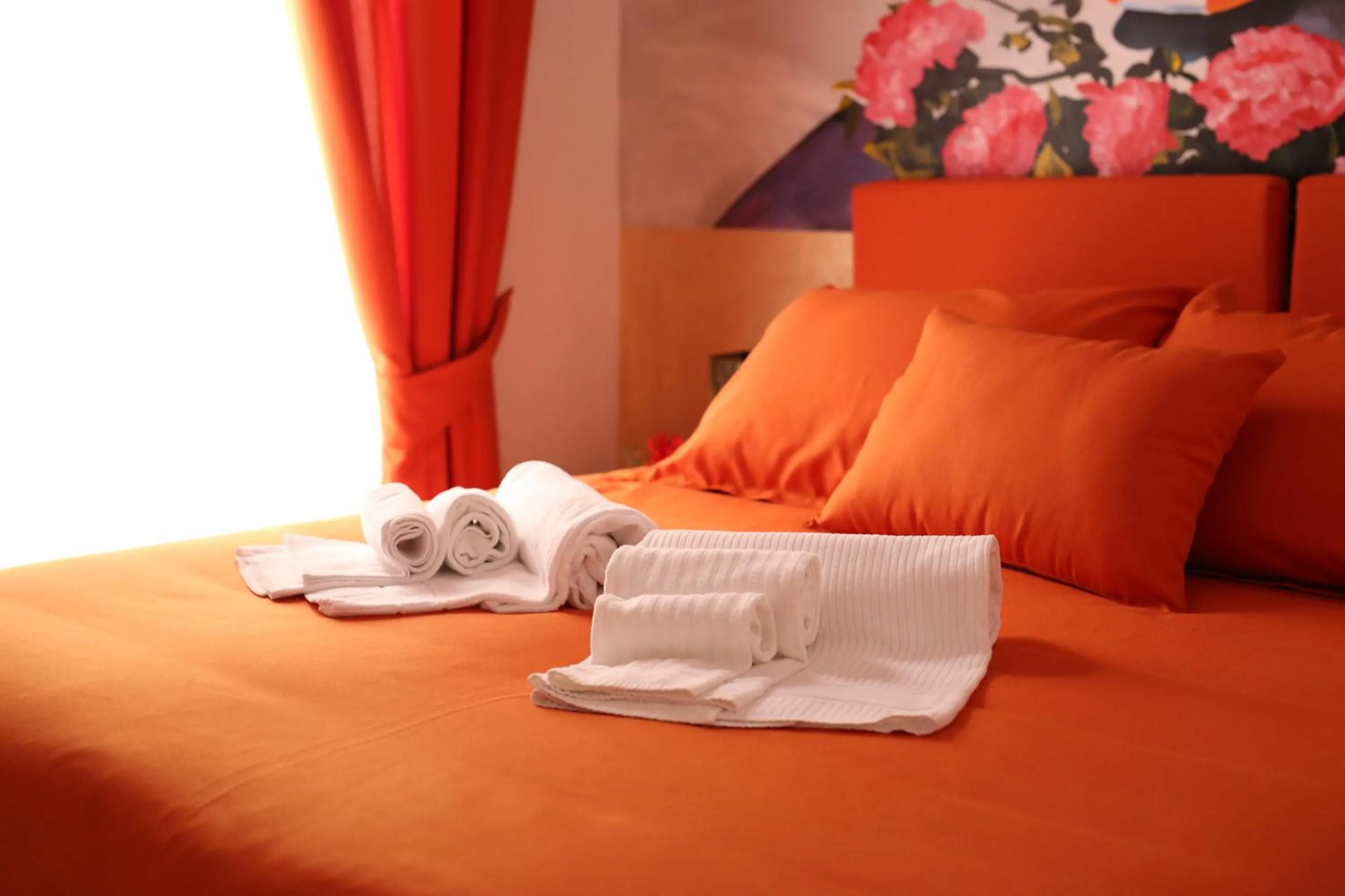 Bed in NapoliMia Boutique Hotel