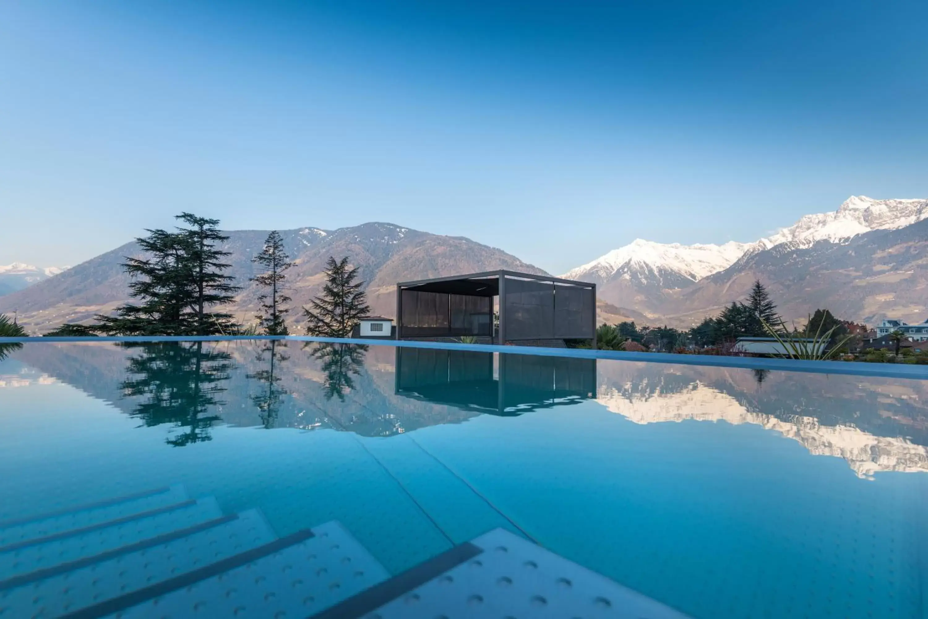 Hot Tub, Swimming Pool in Hotel Ansitz Plantitscherhof