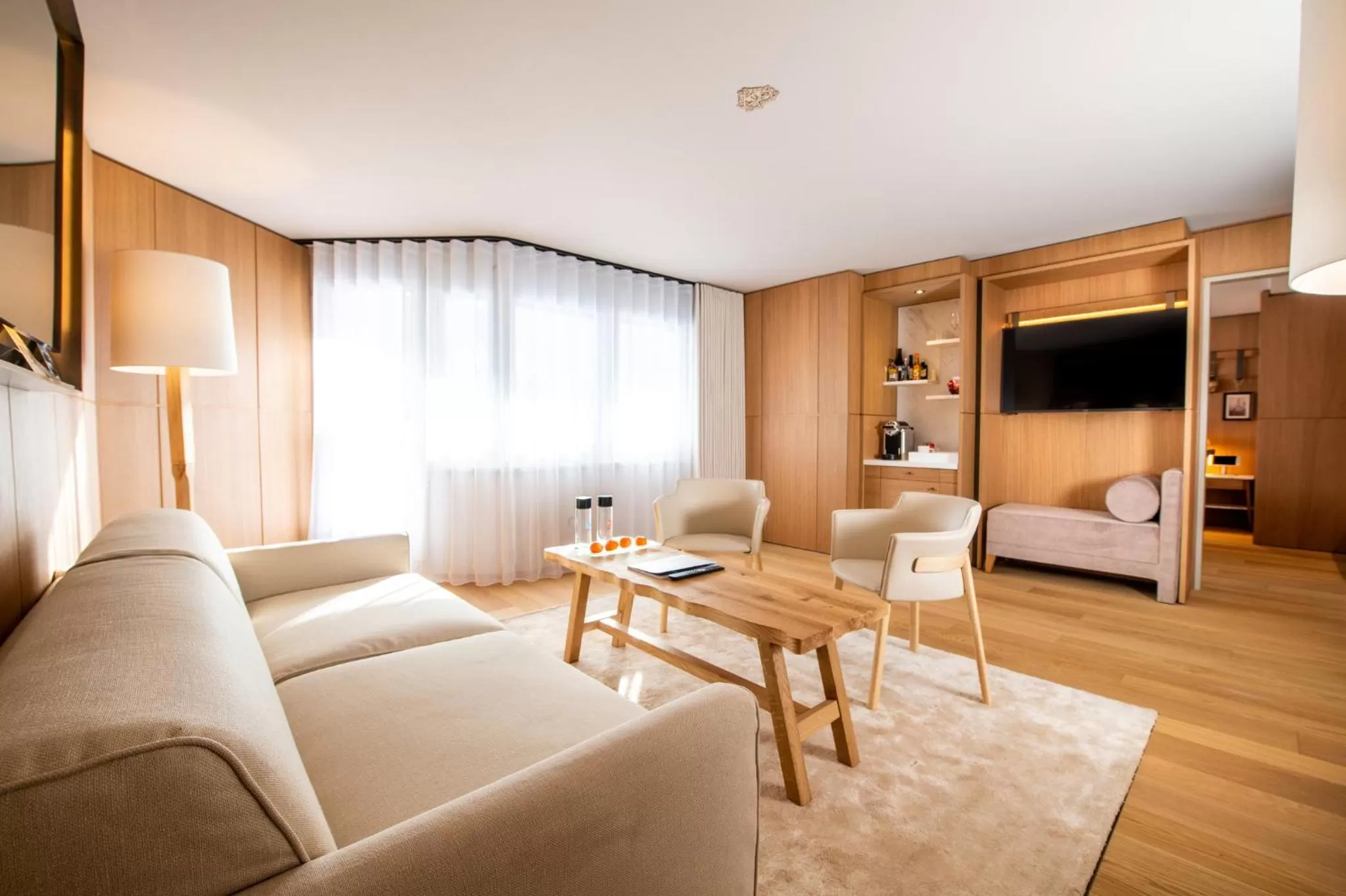 Living room in Schweizerhof Zermatt - a Small Luxury Hotel