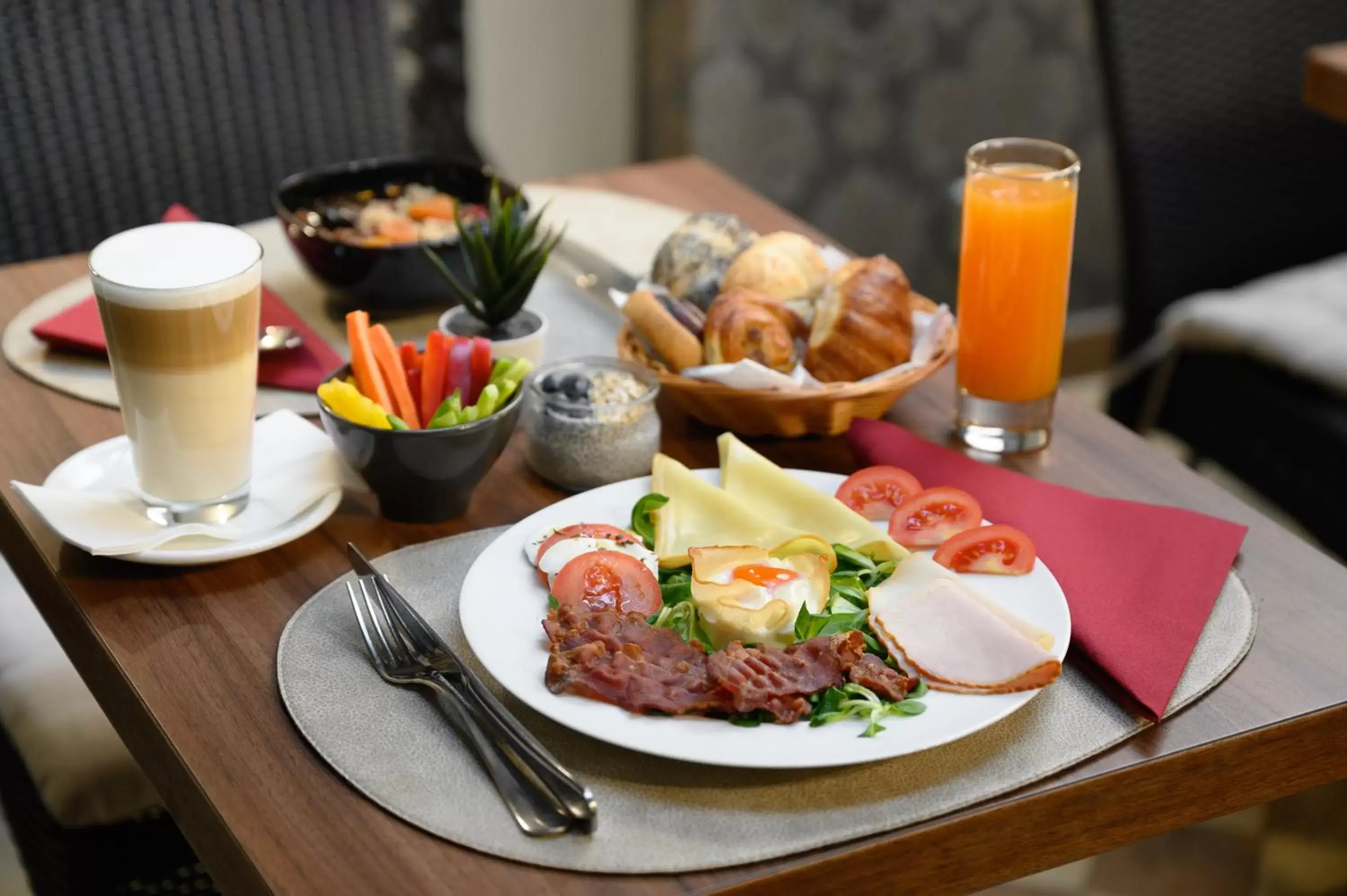 Breakfast in Hotel Bristol Budapest
