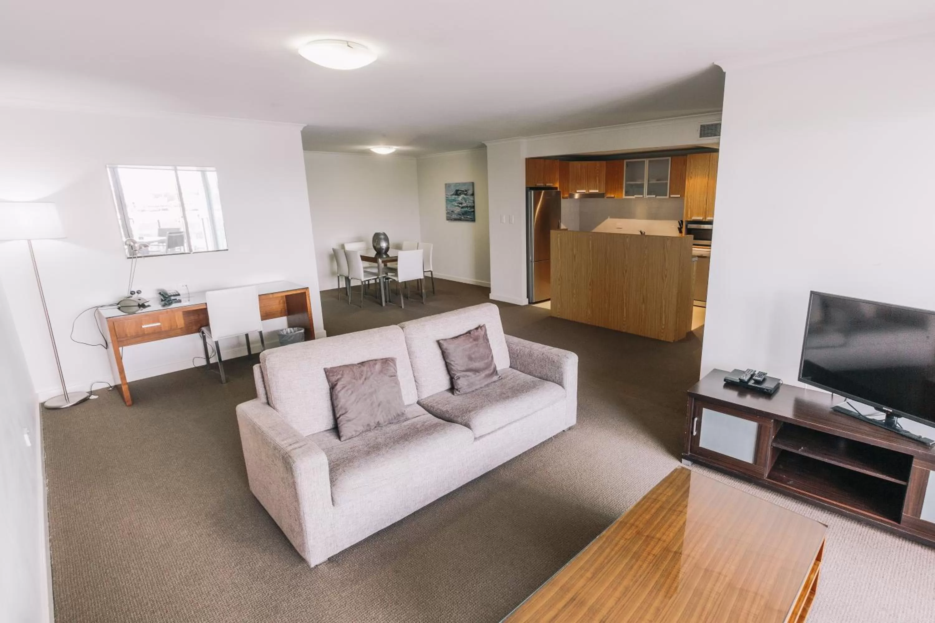 Living room in Newcastle Central Plaza Apartment Hotel Official