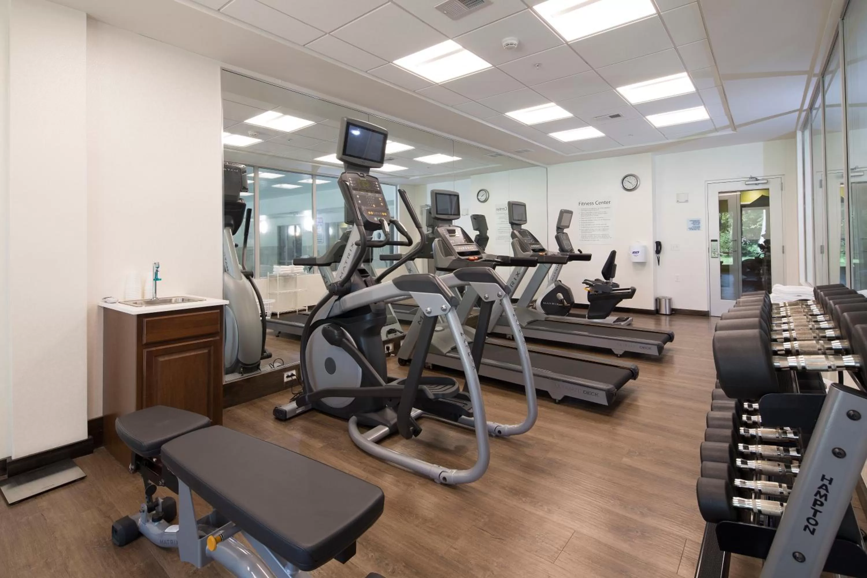 Fitness centre/facilities in Holiday Inn Express & Suites La Porte by IHG