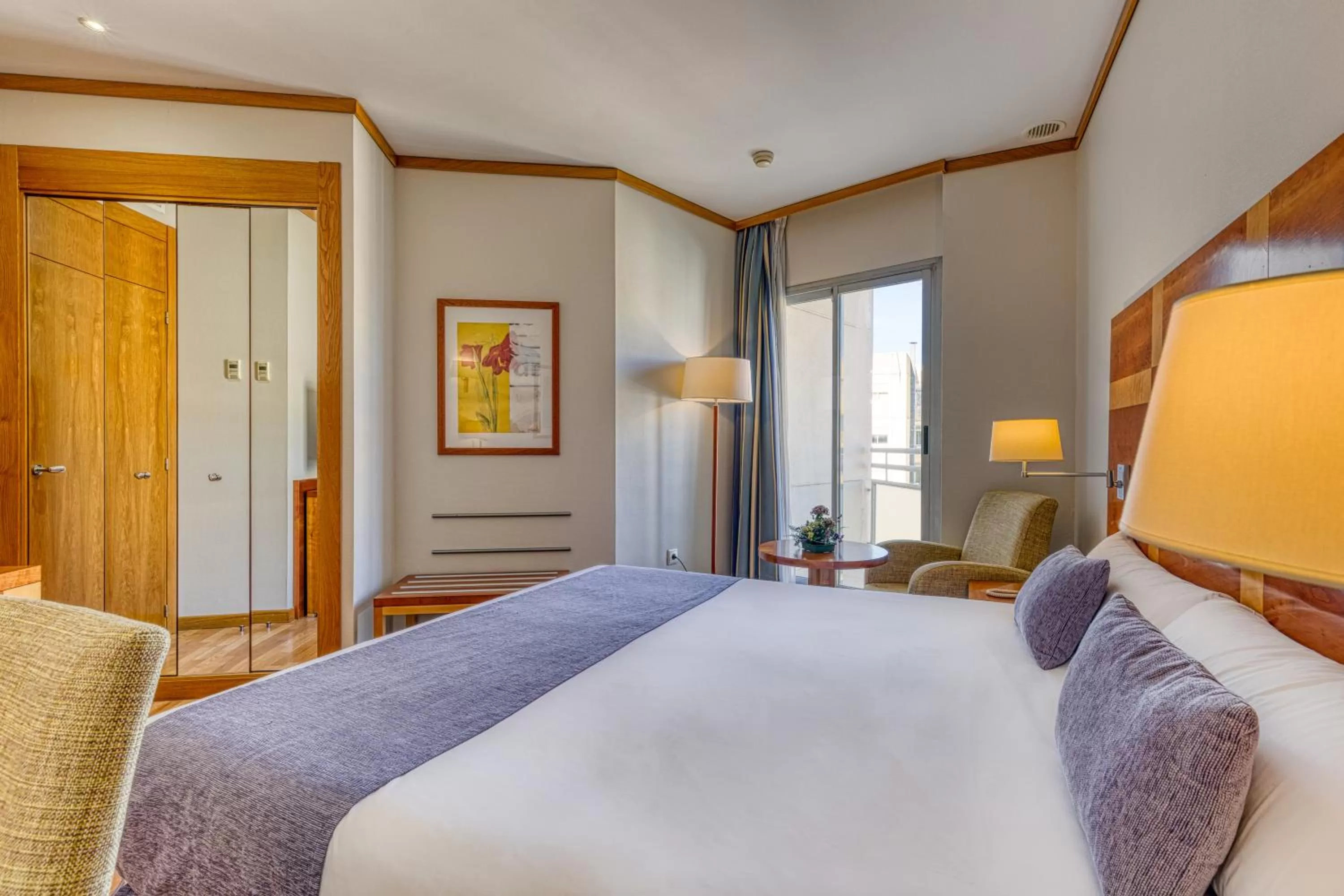 View (from property/room), Bed in Senator Parque Central