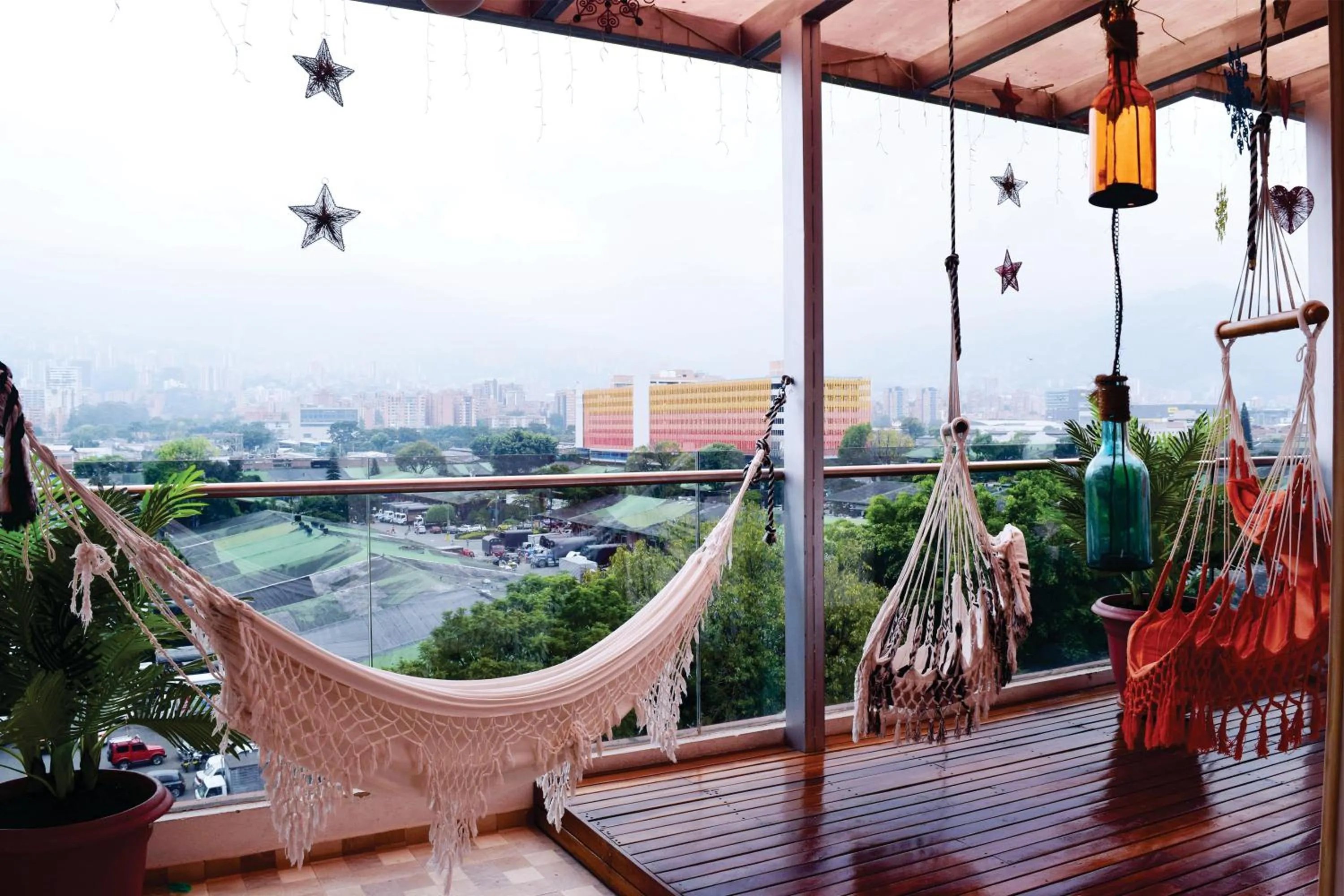 Balcony/Terrace in Hotel Sixtina Plaza Medellin