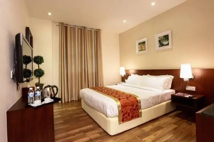 Photo of the whole room, Bed in D Boutique Hotel