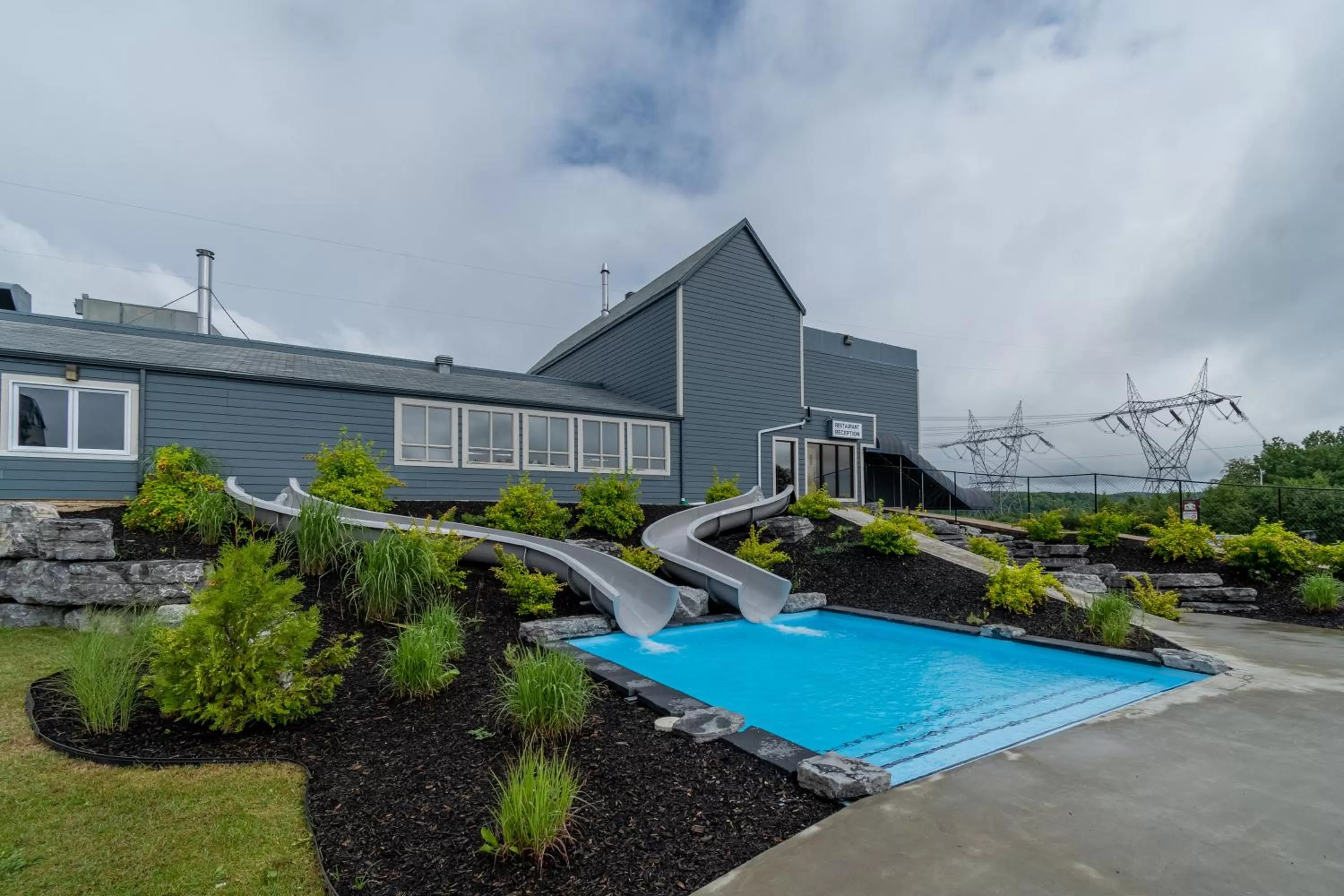 Aqua park, Swimming Pool in Condos Vacances MSA HOTEL