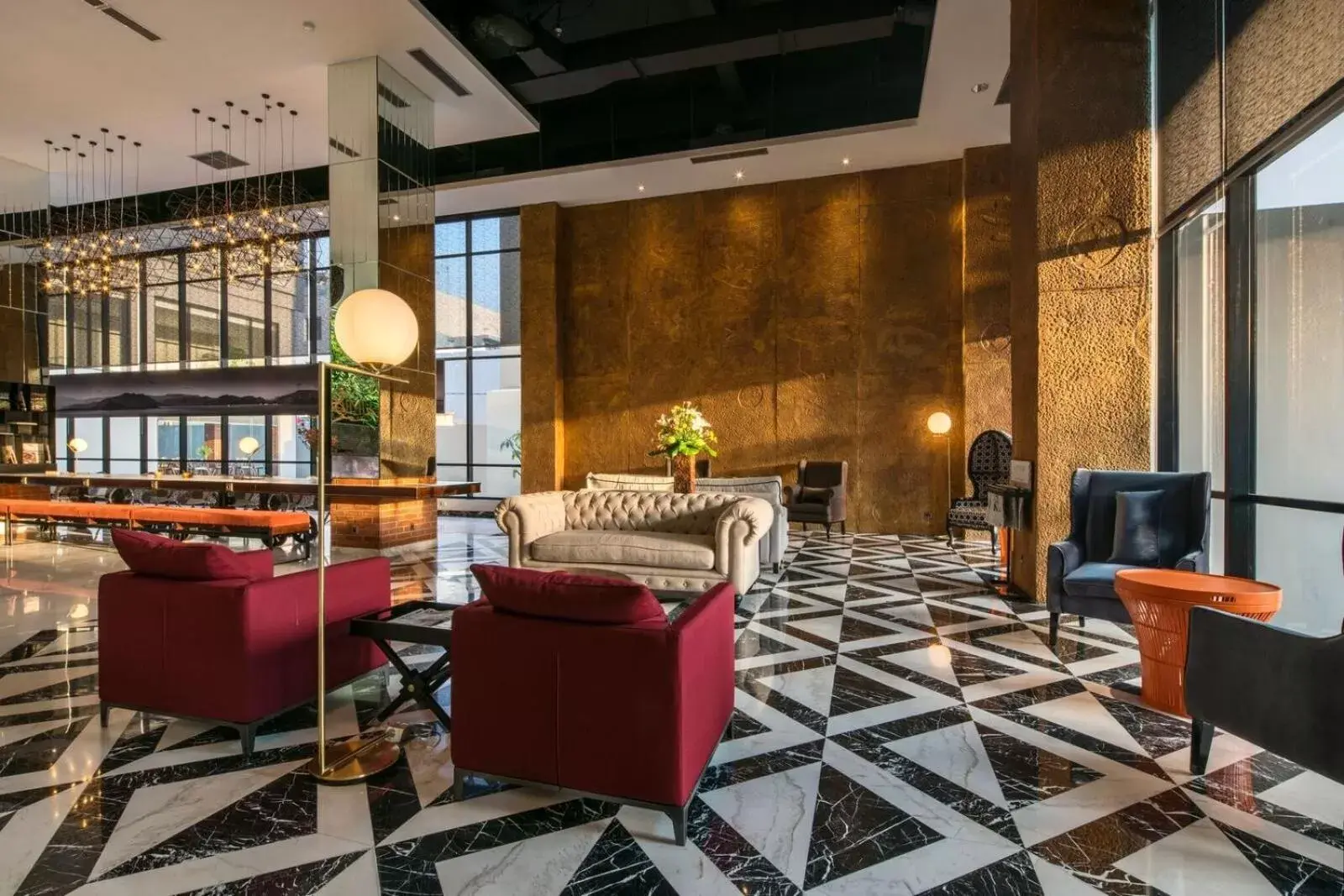 Lobby or reception, Lobby/Reception in Luminor Hotel Pecenongan Jakarta By WH