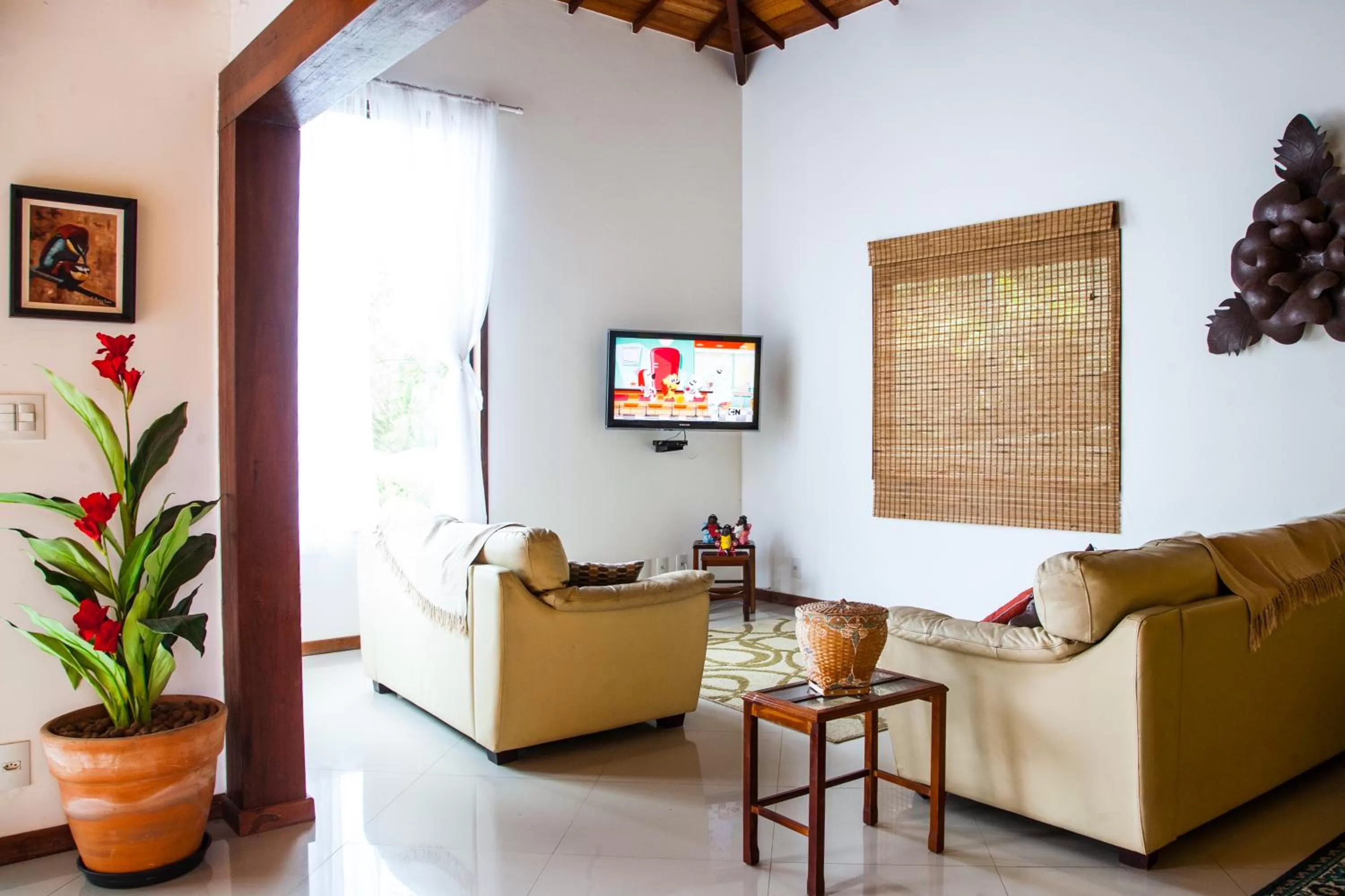 Communal lounge/ TV room in BemTeVi Em Búzios