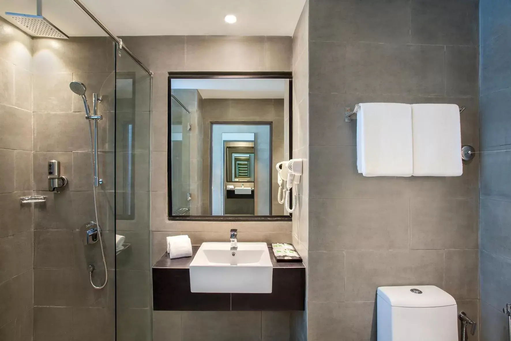 Bathroom in ibis Styles Kota Kinabalu Inanam