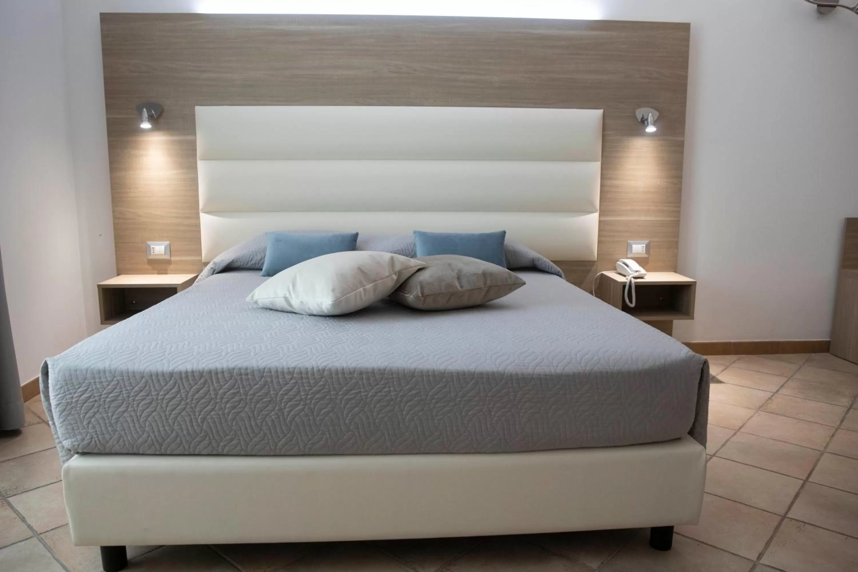 Bed in Pegasus Hotel