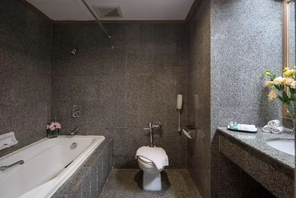 towels, Bathroom in Prince Palace Hotel Bangkok - SHA Extra Plus