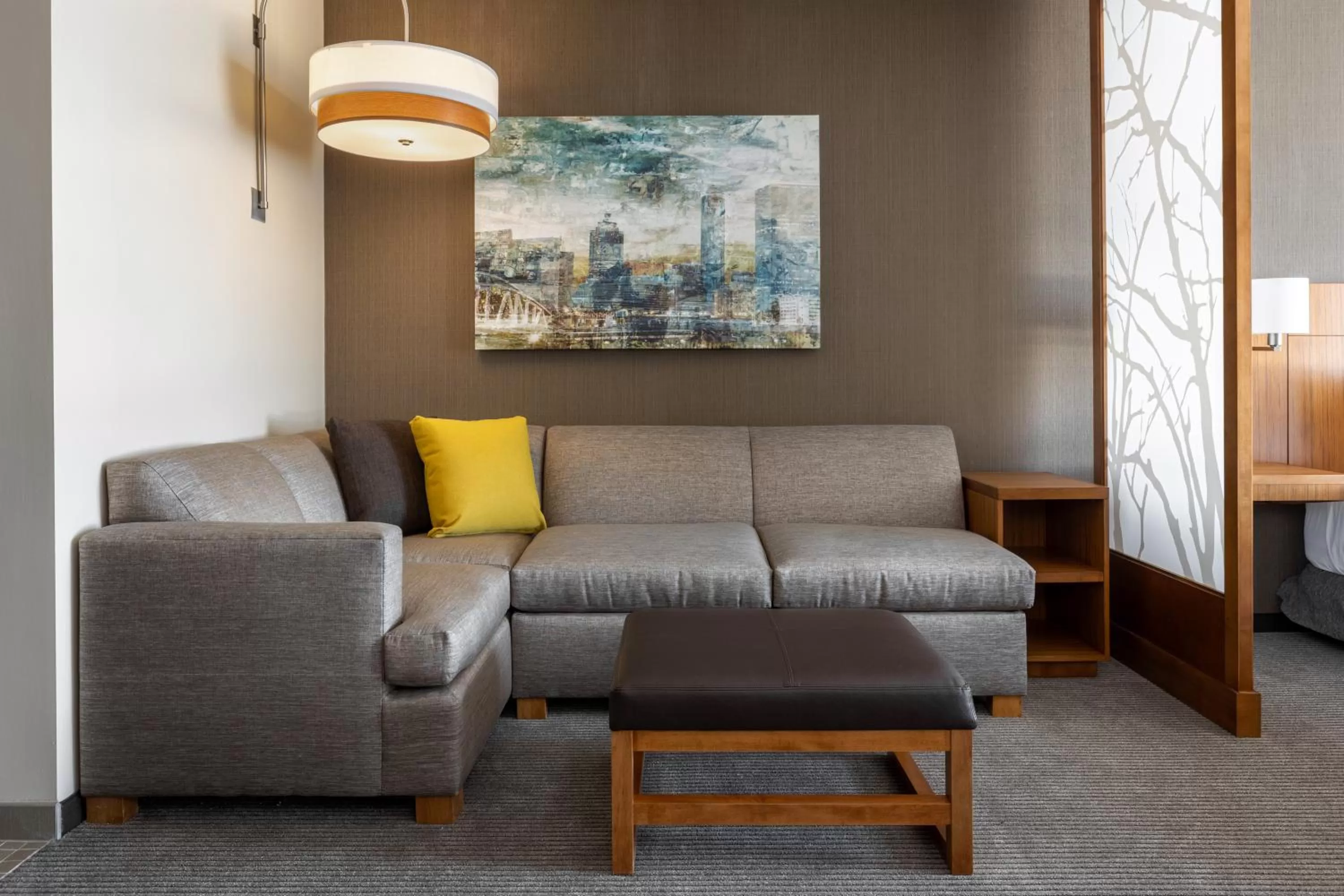 Seating area in Hyatt Place Atlanta Centennial Park