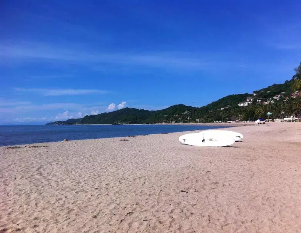 Beach in Junto al Rio Bungalows & Suites