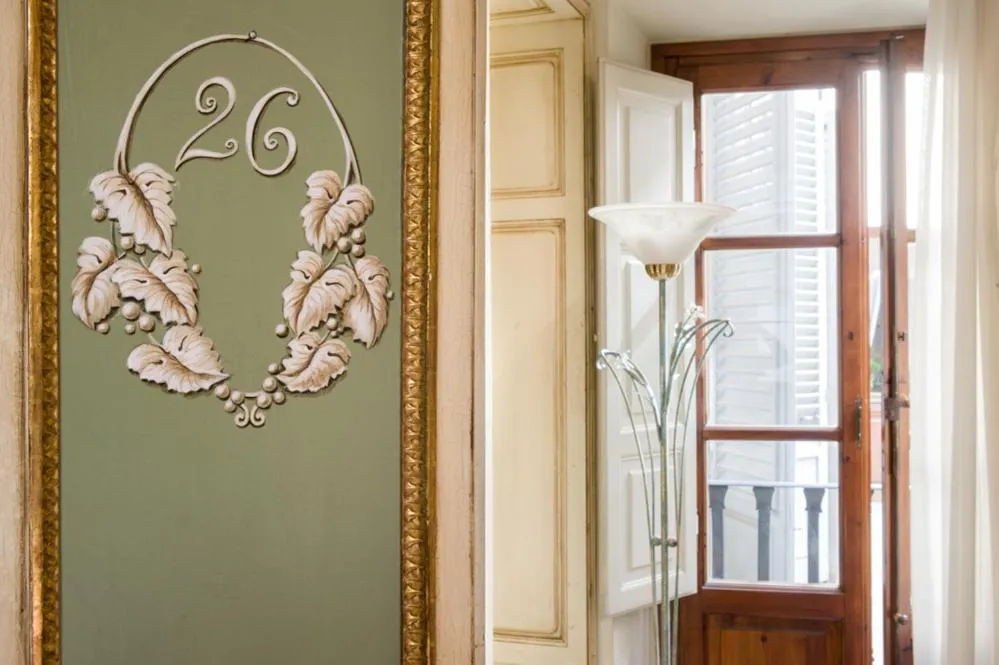 Decorative detail in Residenza Castiglioni