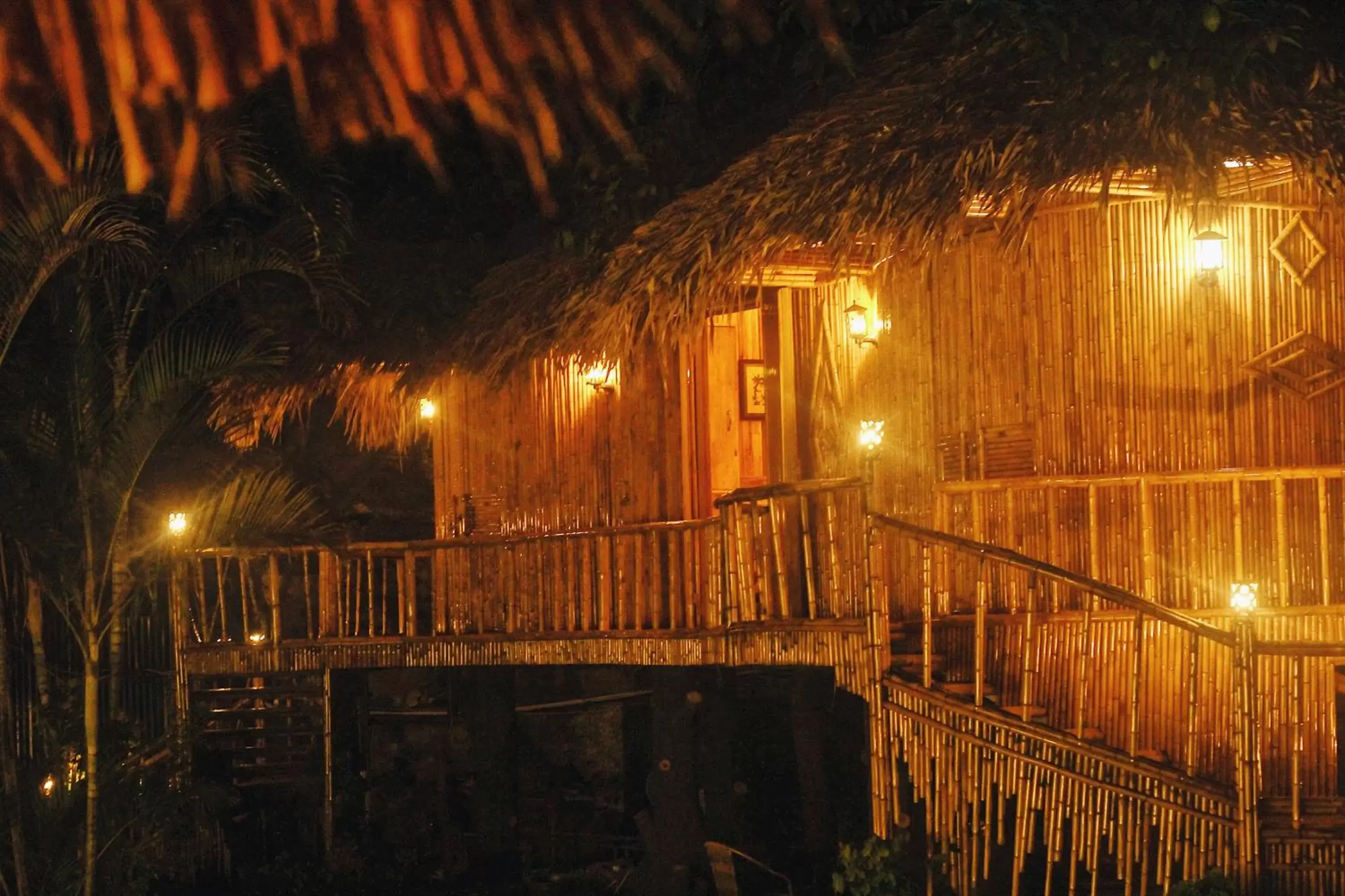 Balcony/Terrace, Property Building in Mua Caves Ecolodge (Hang Mua)