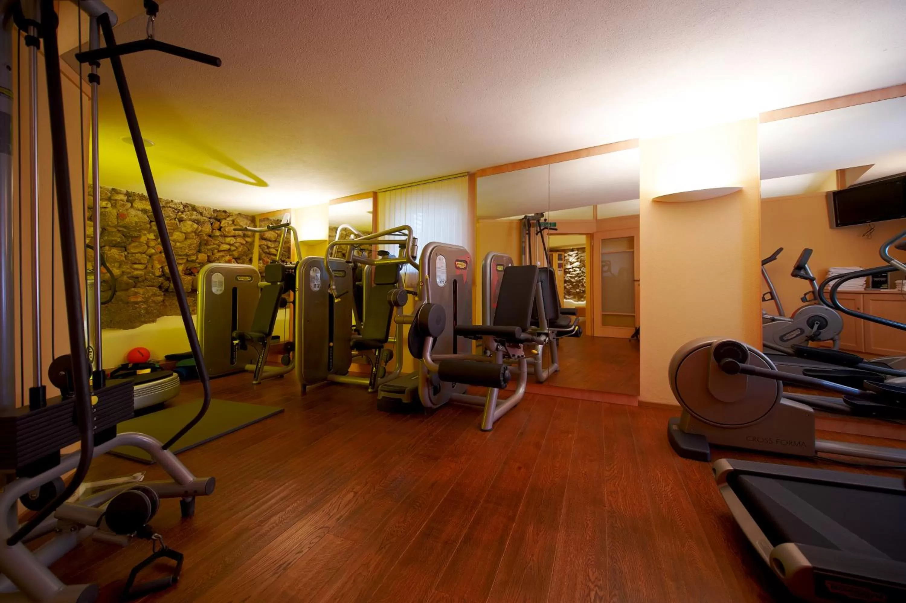 Fitness centre/facilities in Hotel Adler