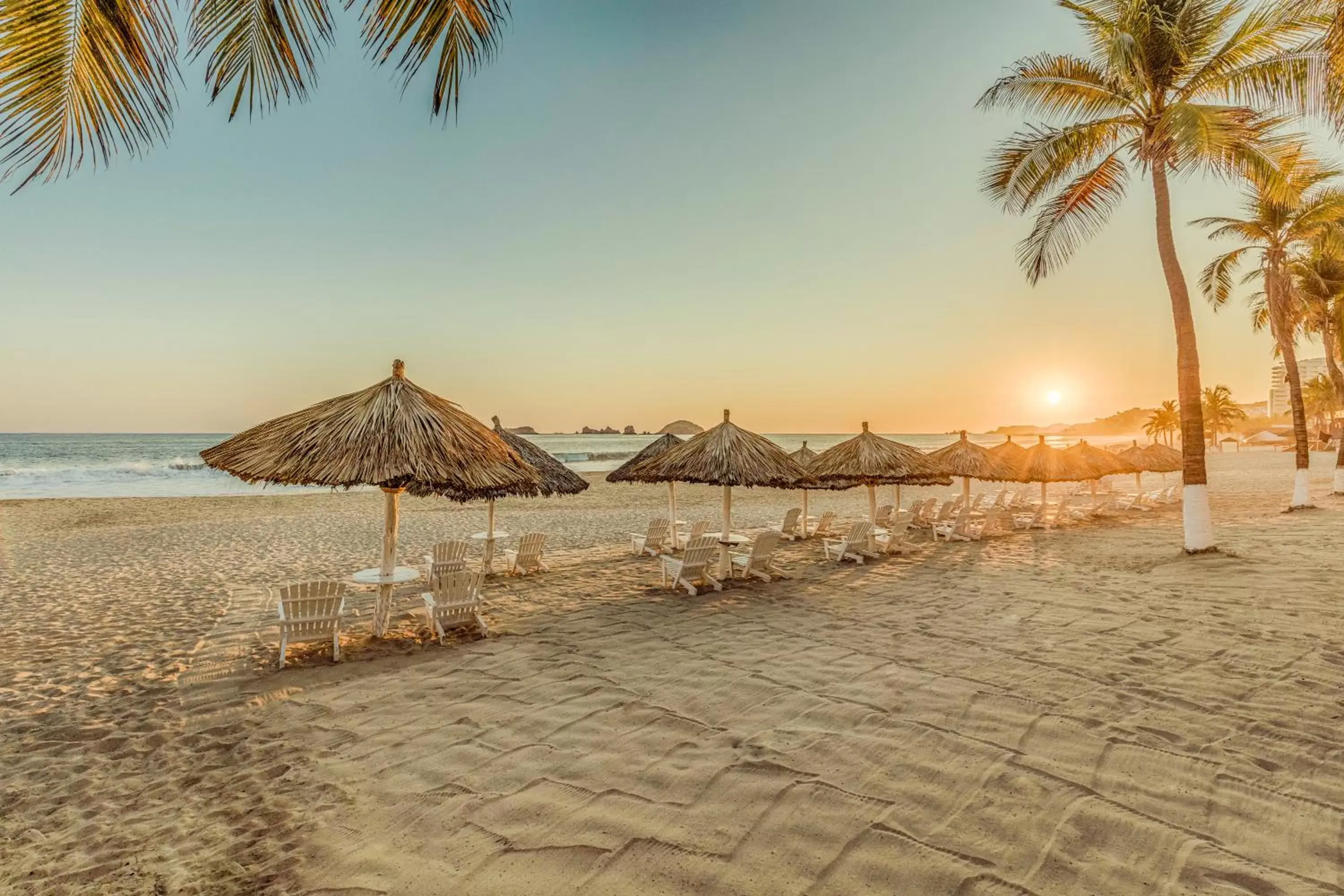 Beach in Posada Real Ixtapa