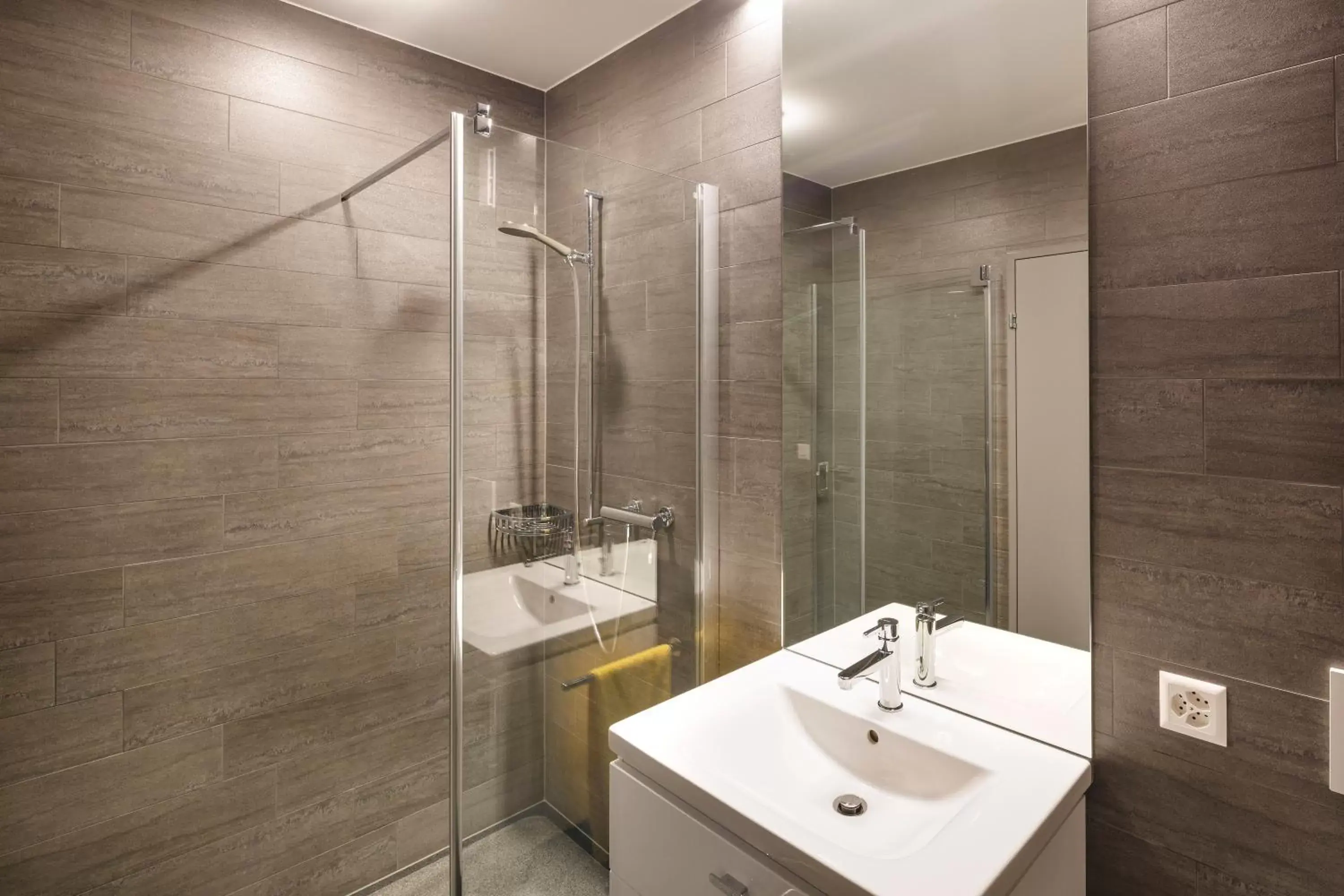 Bathroom in Aparthotel-aarau-WEST Swiss Quality
