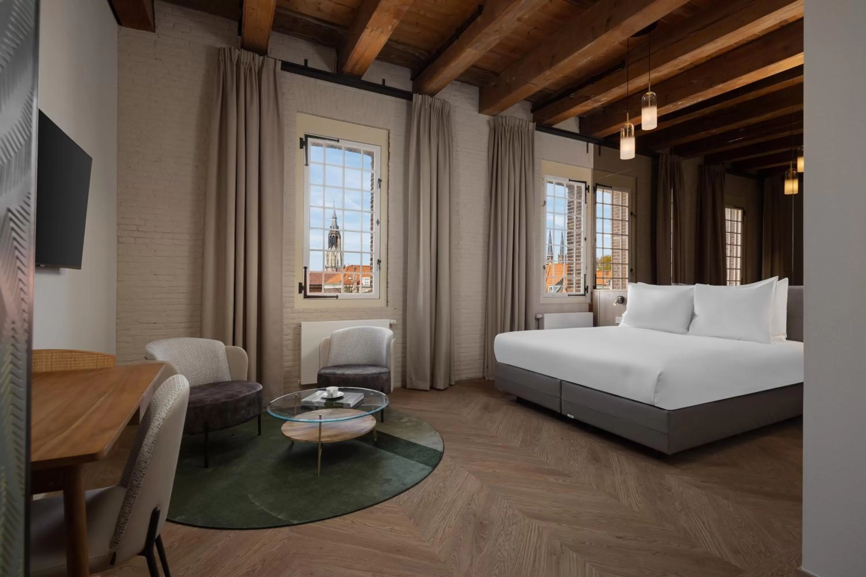 Photo of the whole room, Bed in Hotel Arsenaal Delft