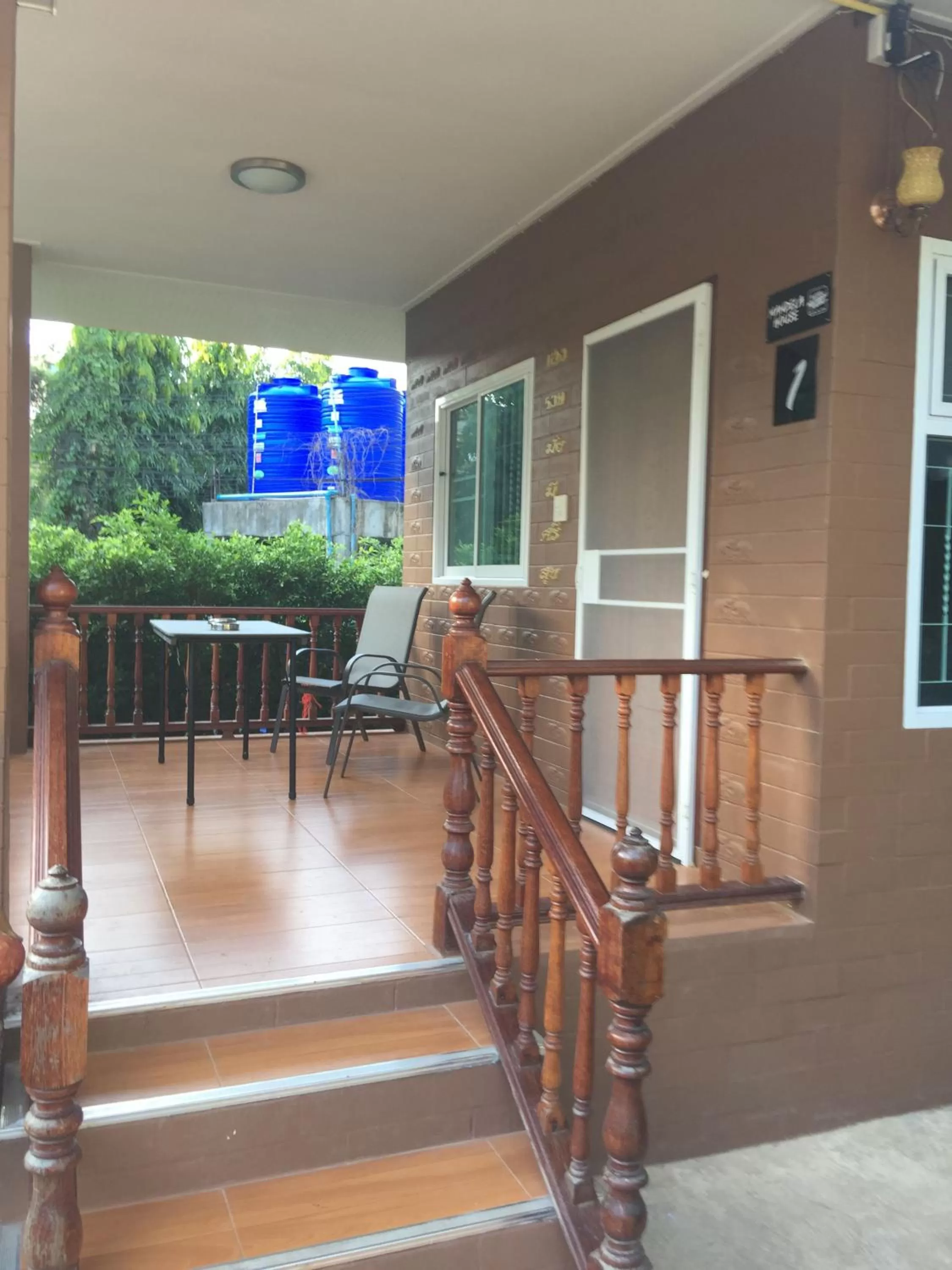 Balcony/Terrace in The White Elephant Resort