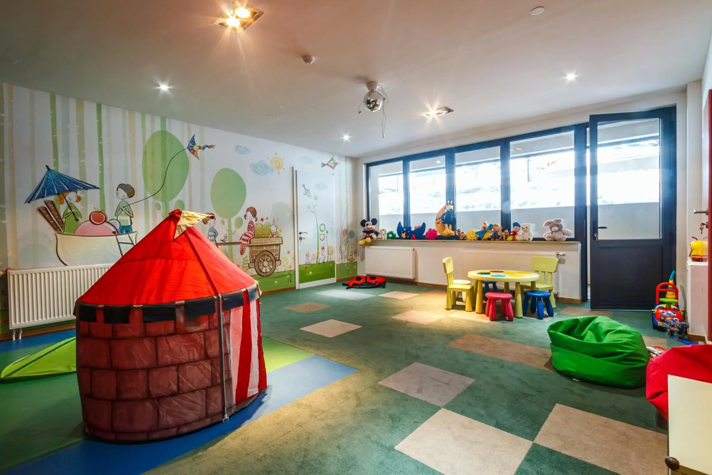 Children play ground, Kid's Club in Pino Nature Hotel