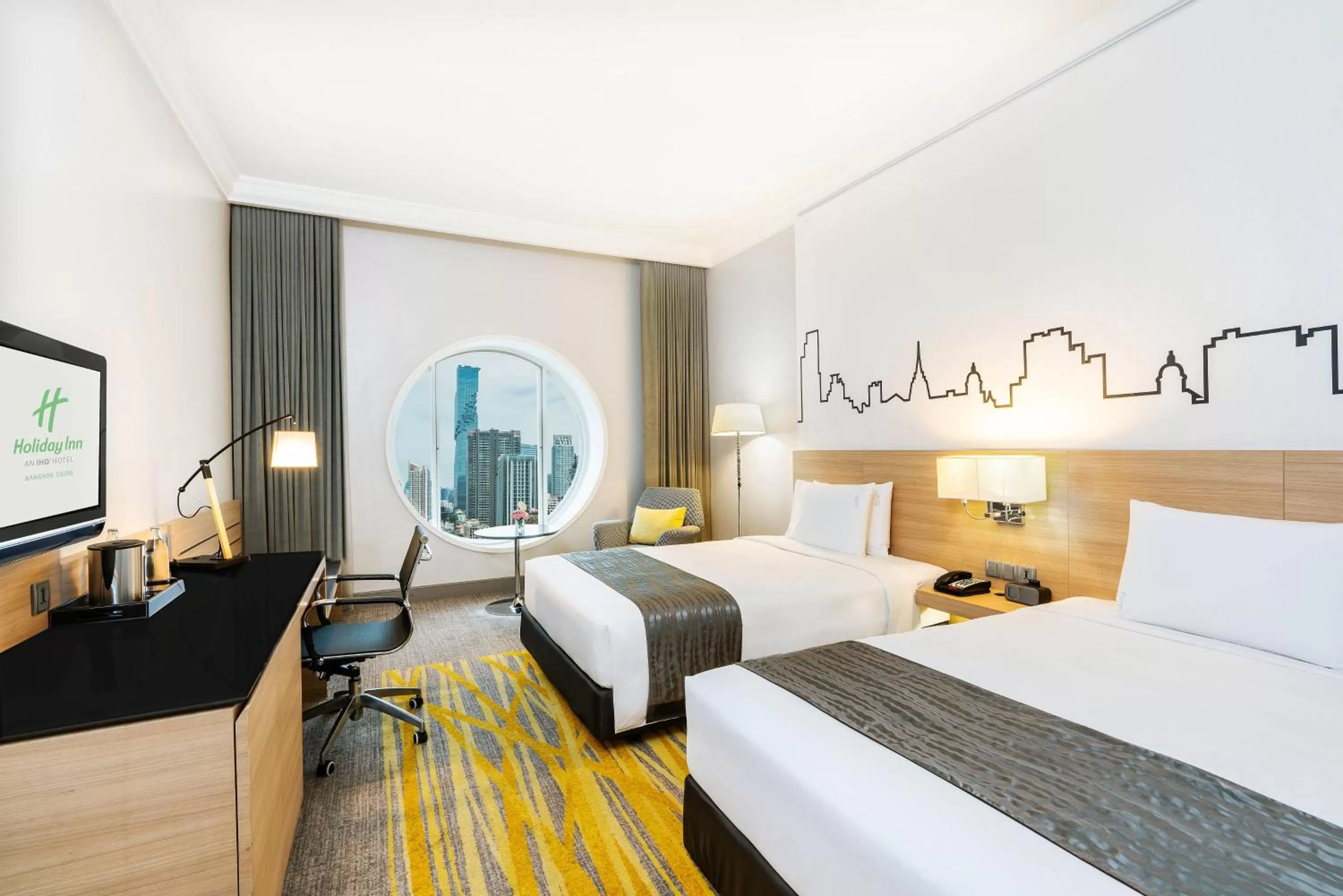 Standard Double or Twin Room in Holiday Inn Bangkok Silom, an IHG Hotel