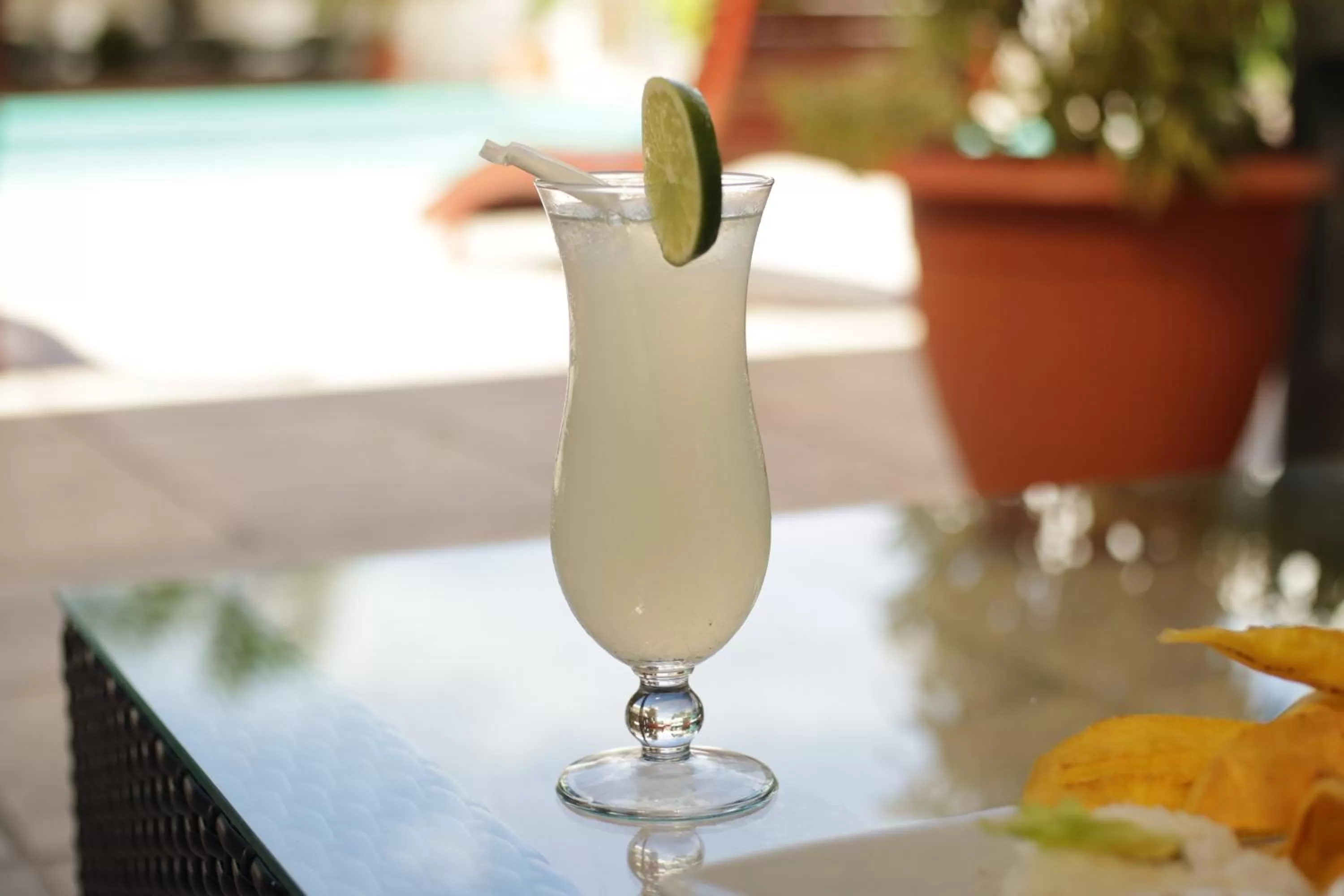 Swimming pool in Hotel Agualcas