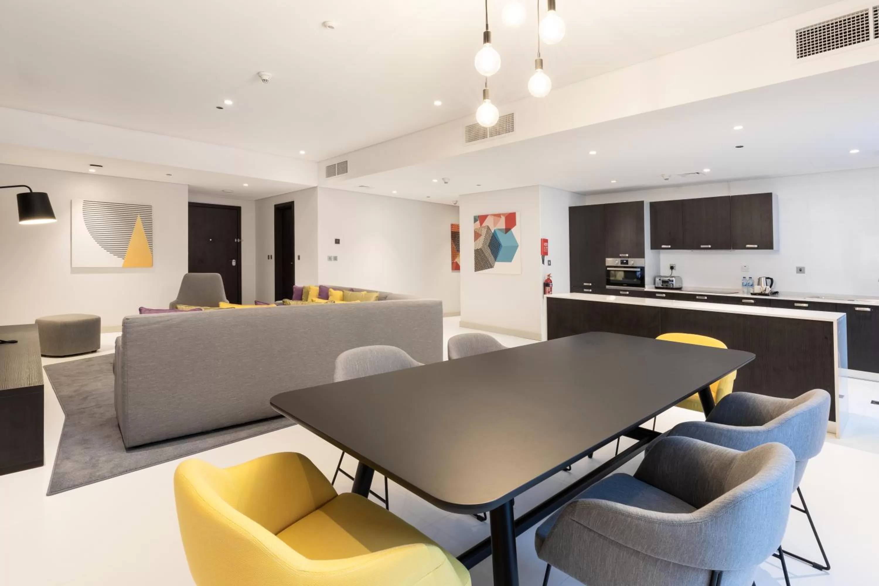 Living room in Studio M Arabian Plaza Hotel & Hotel Apartments