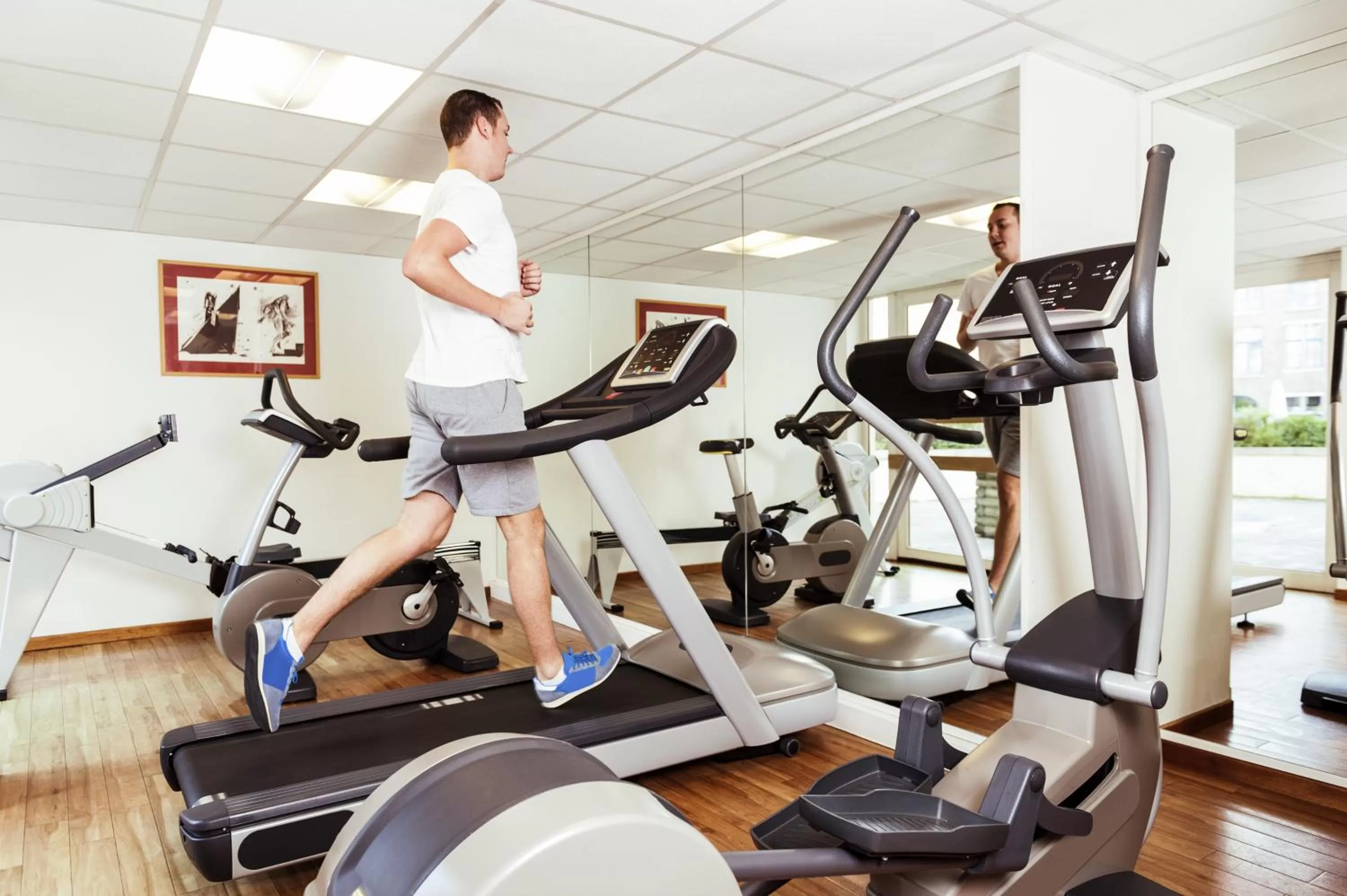 Fitness centre/facilities in Novotel Gent Centrum