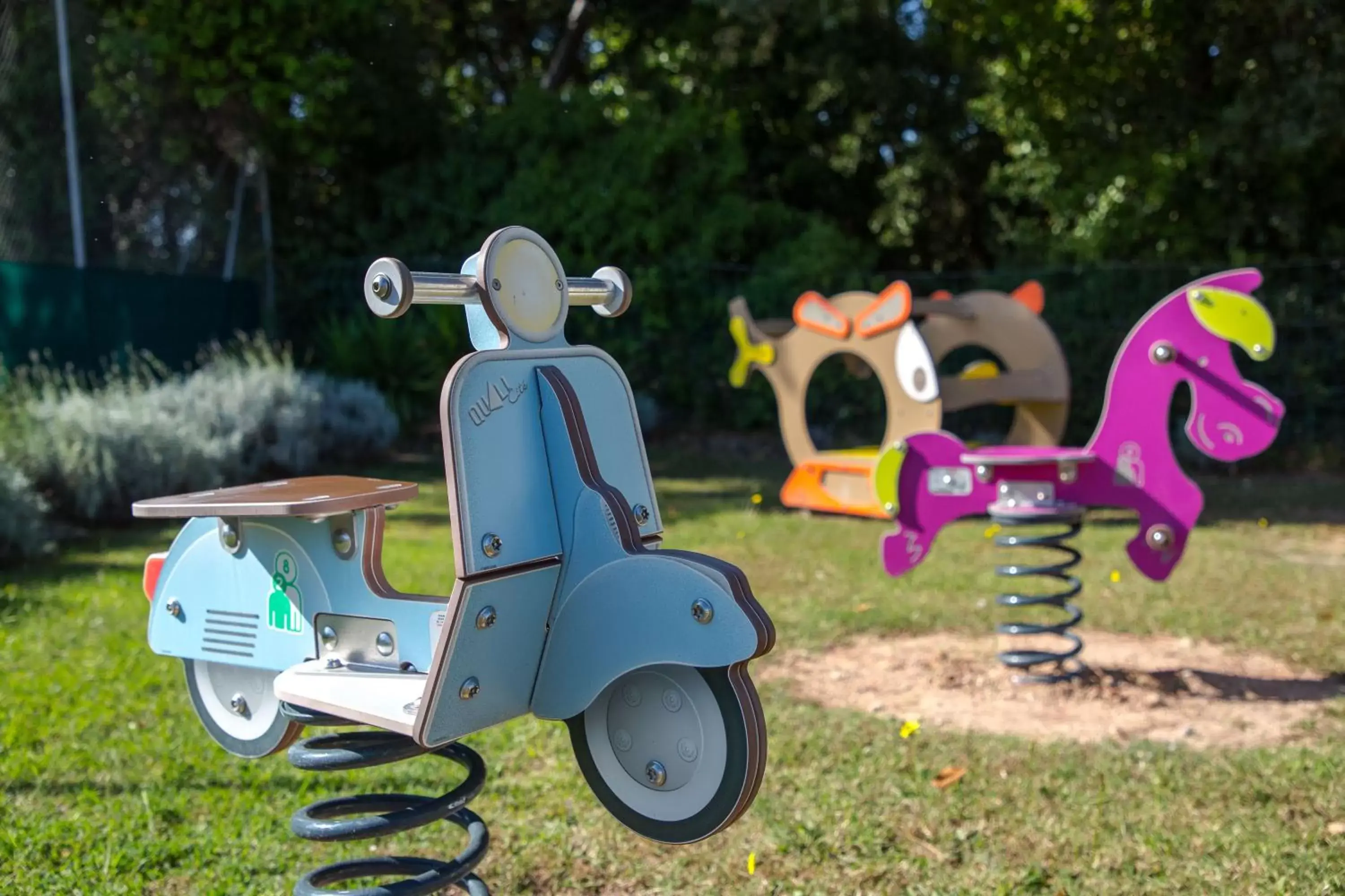 Children play ground, Children's Play Area in Les Pins Blancs en Provence