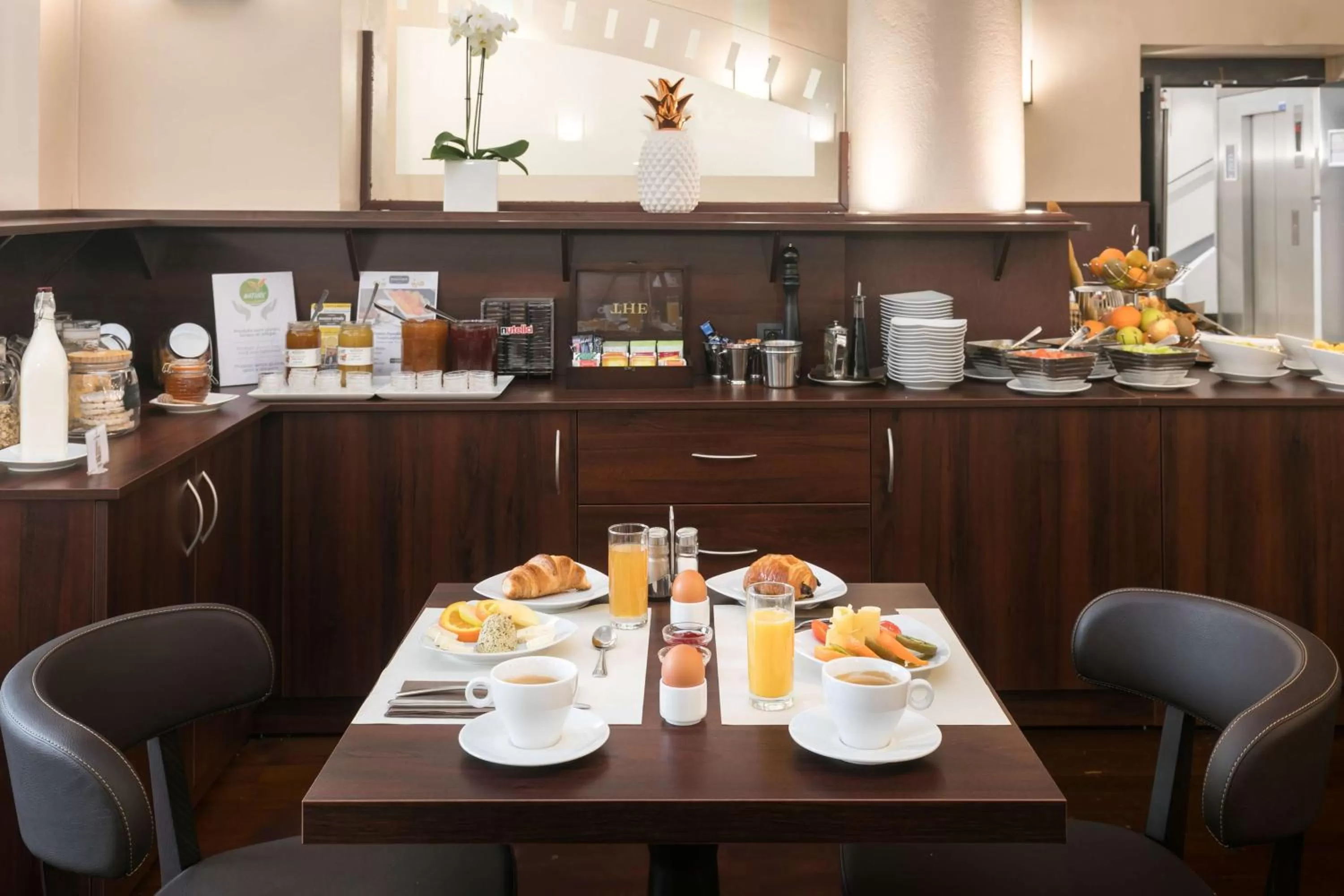 Restaurant/places to eat in Best Western Plus Hôtel Brice Garden Nice