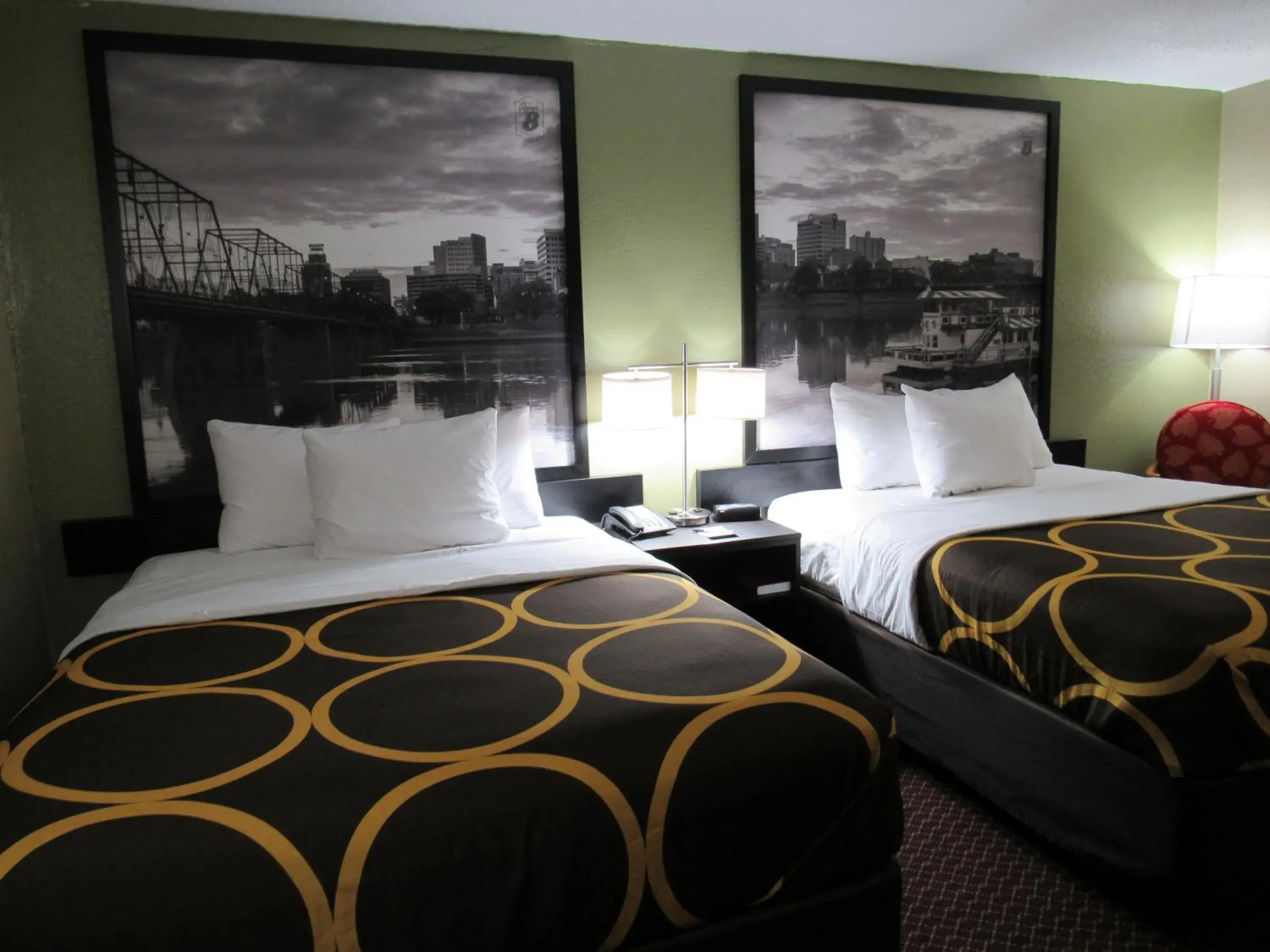 Bed in Super 8 by Wyndham New Cumberland