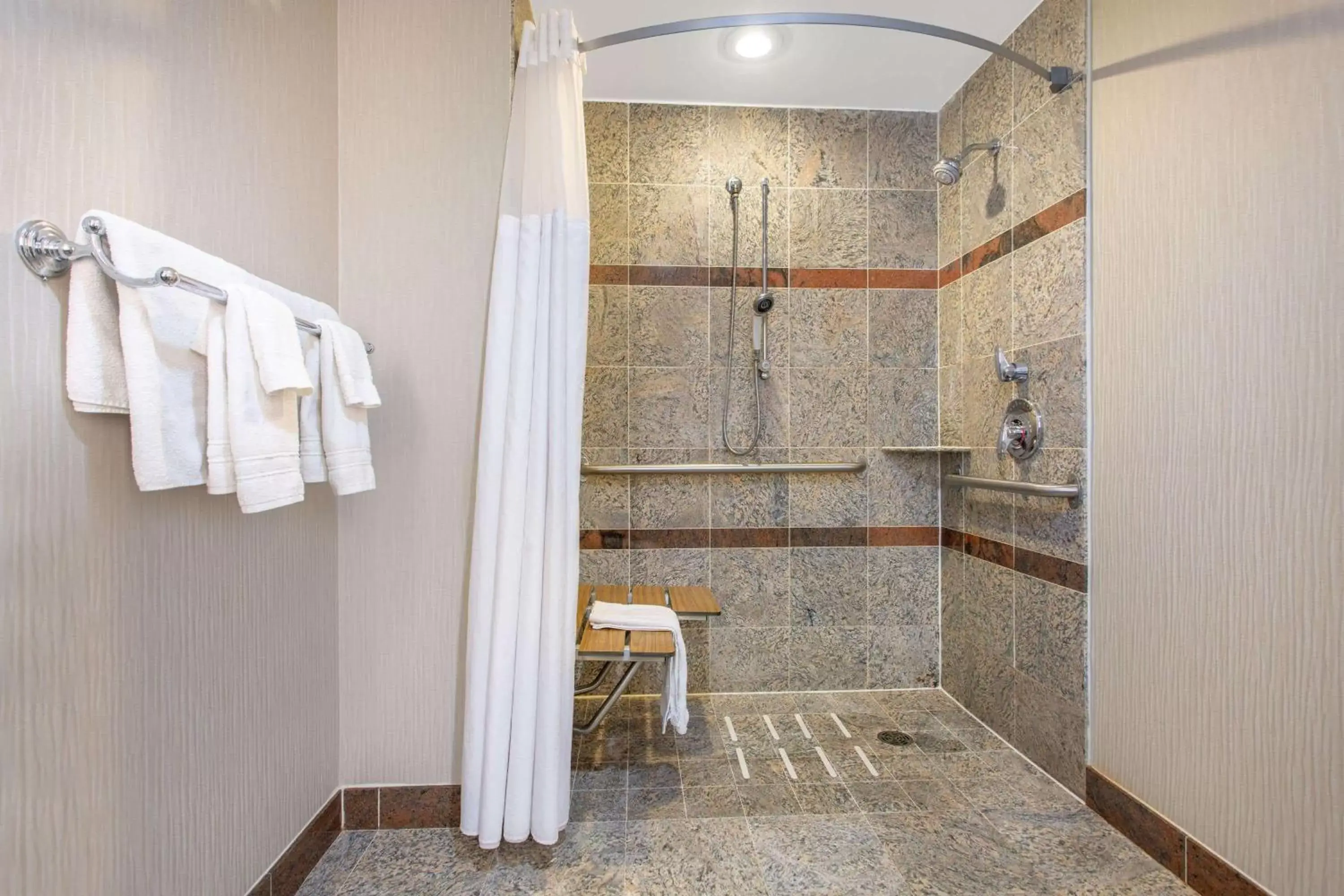 Shower, Bathroom in Days Inn by Wyndham Lanham Washington DC