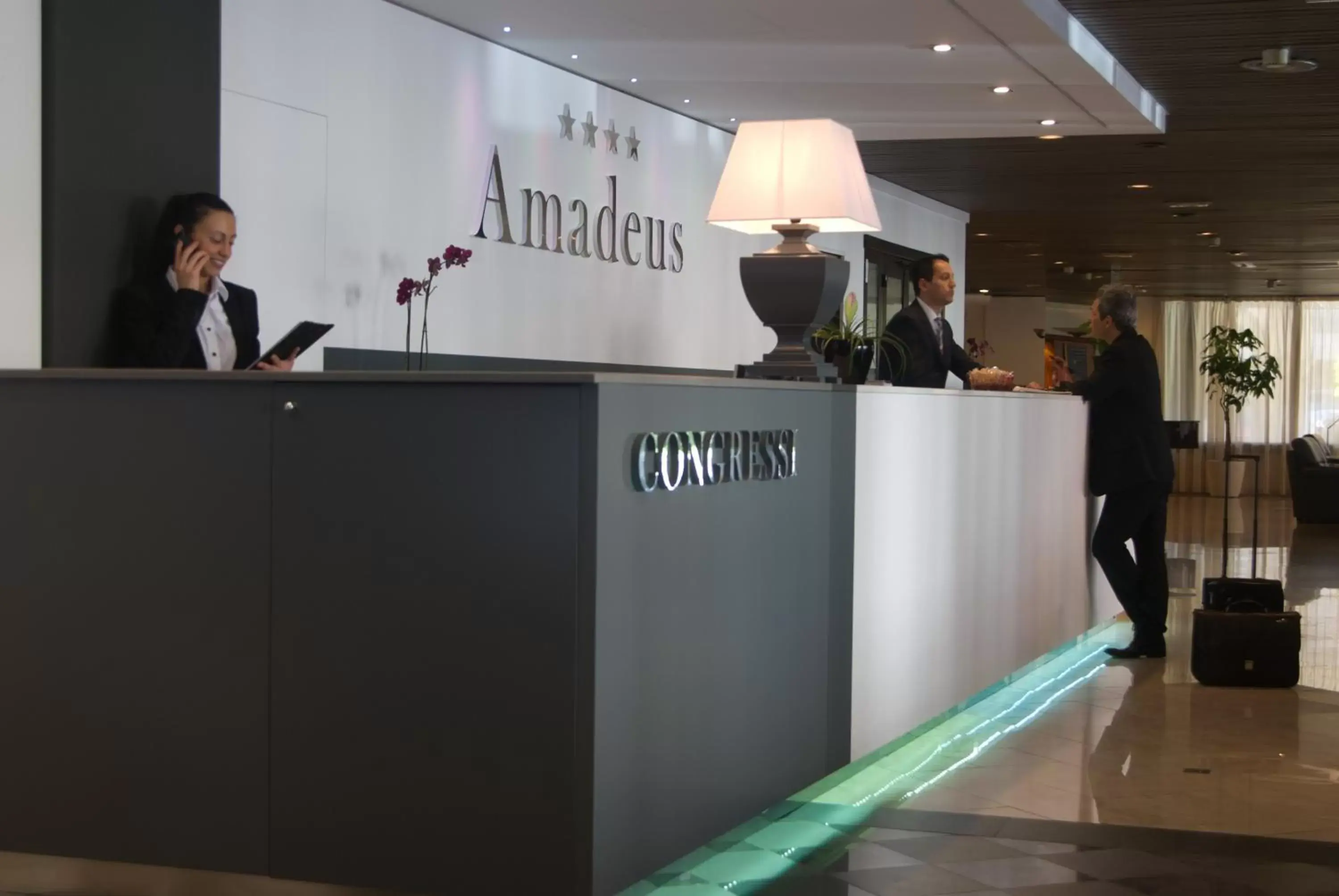 Lobby or reception, Lobby/Reception in iH Hotels Bologna Amadeus