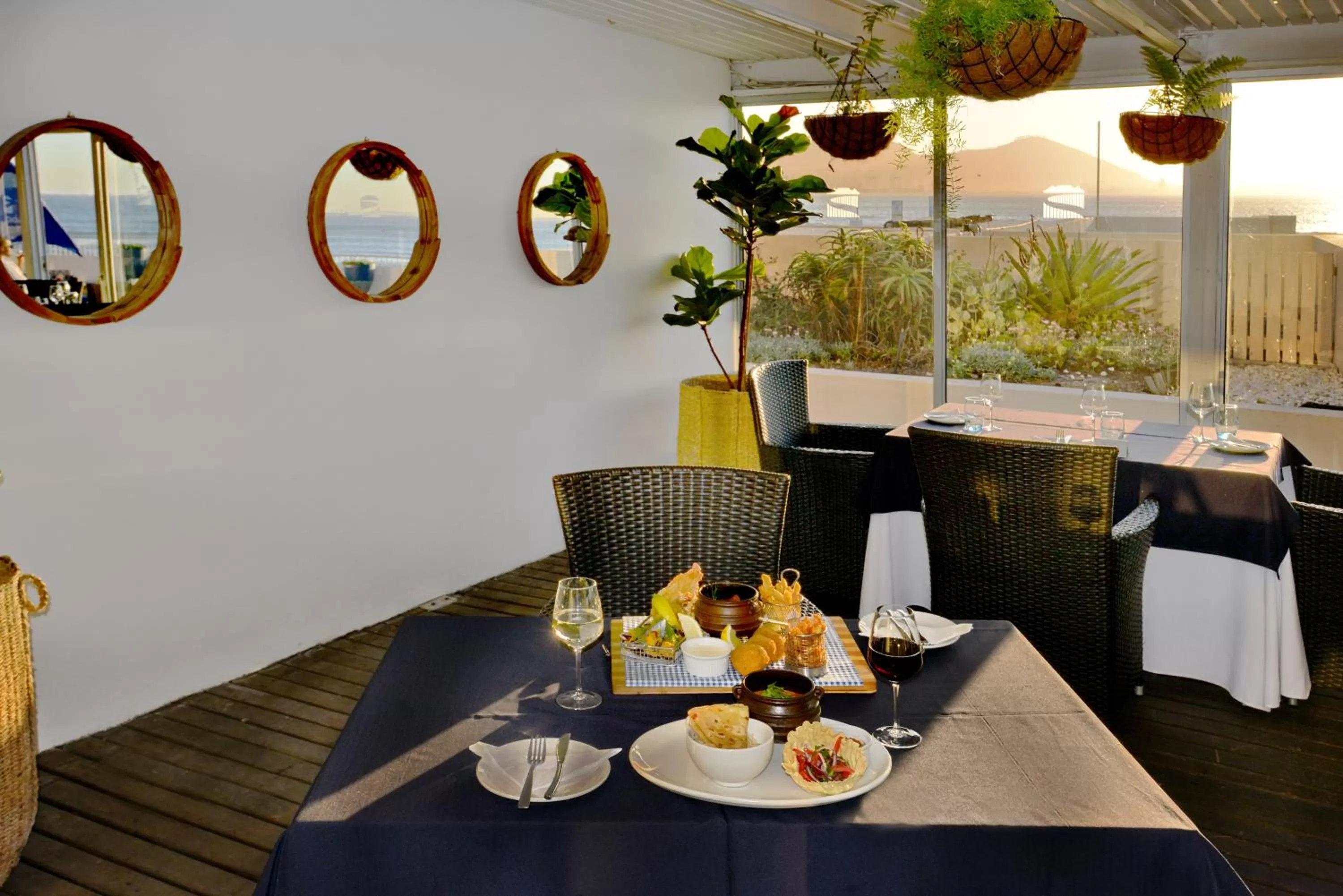 Dining area in Lagoon Beach Hotel & Spa