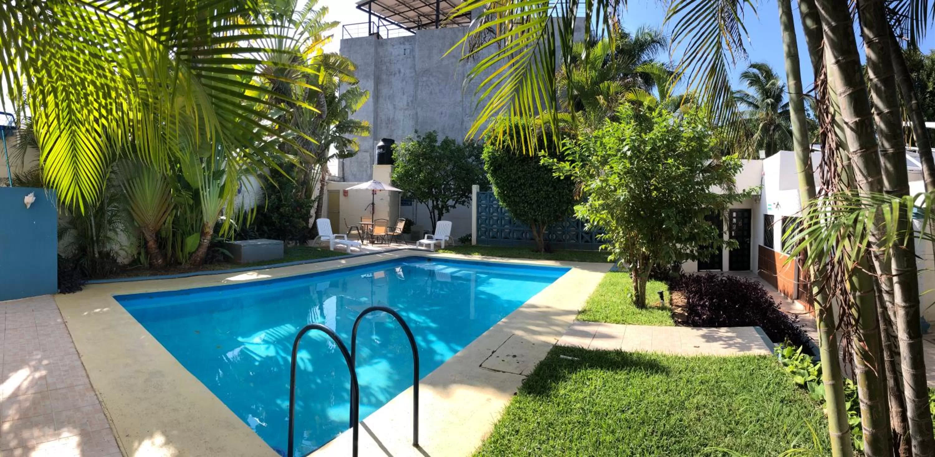 Swimming pool in Suites del Sureste - Mérida