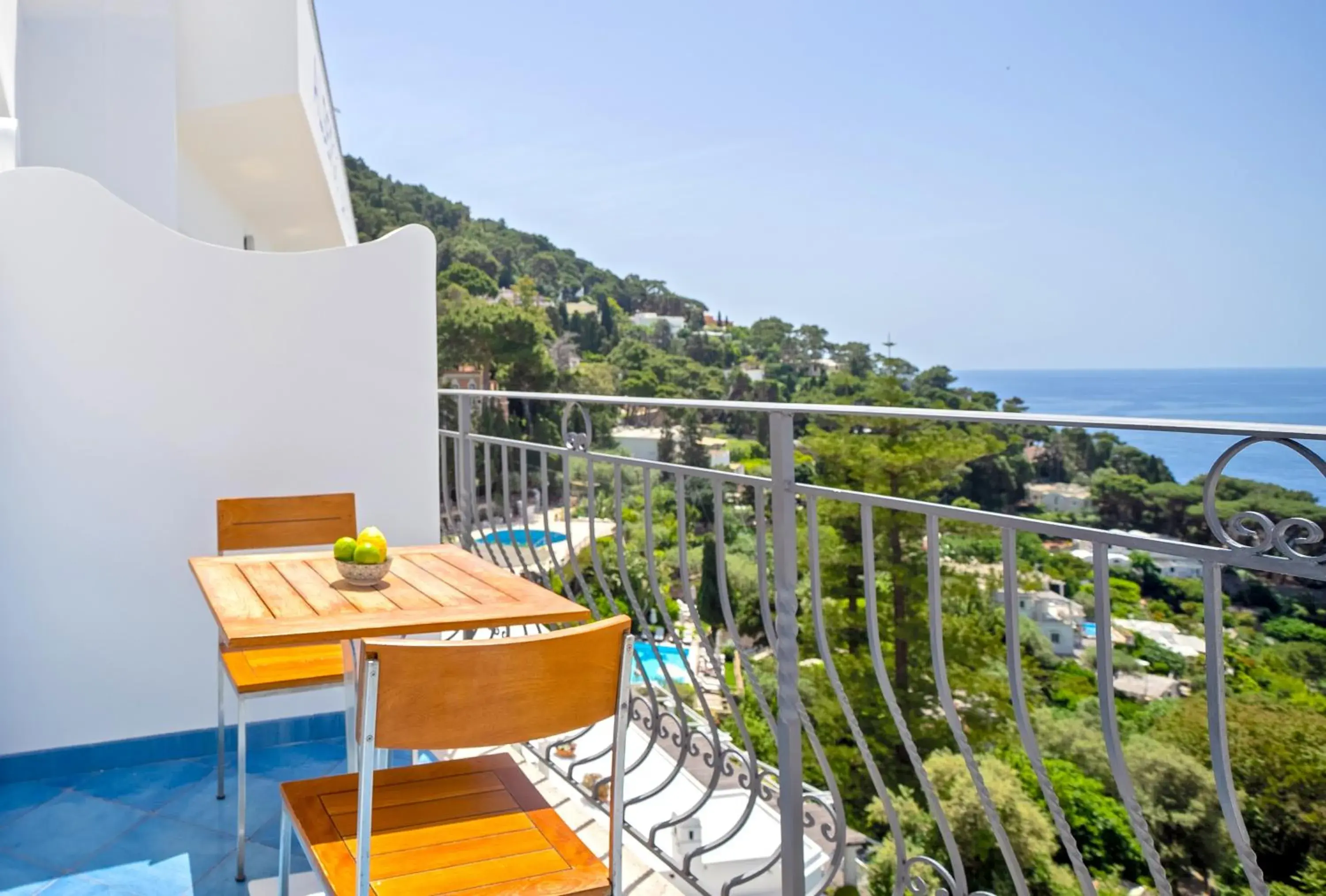 Balcony/Terrace in Hotel La Floridiana