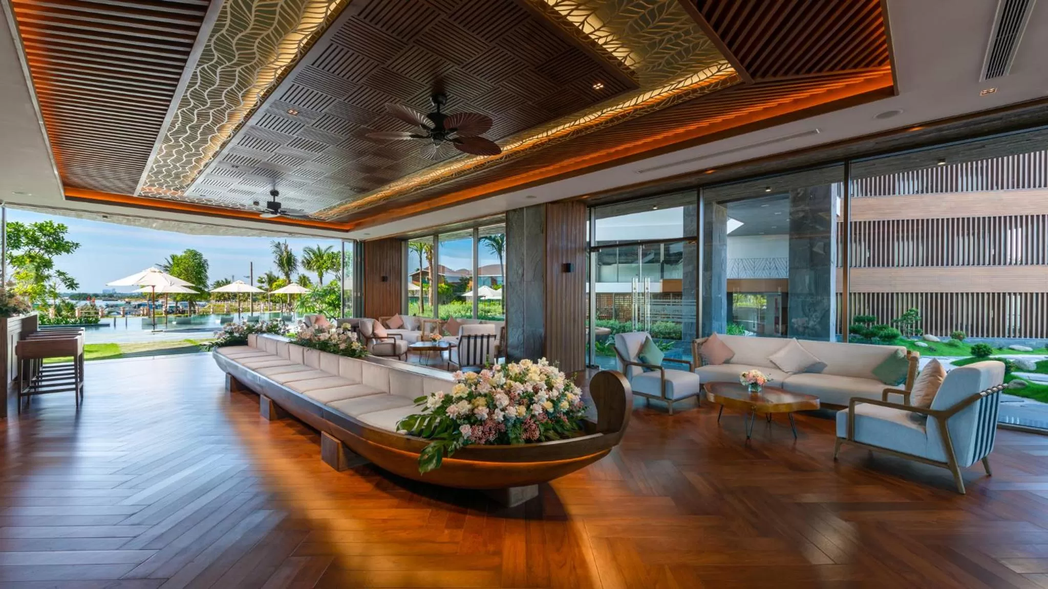 Lobby or reception in Bellerive Hoi An Resort and Spa