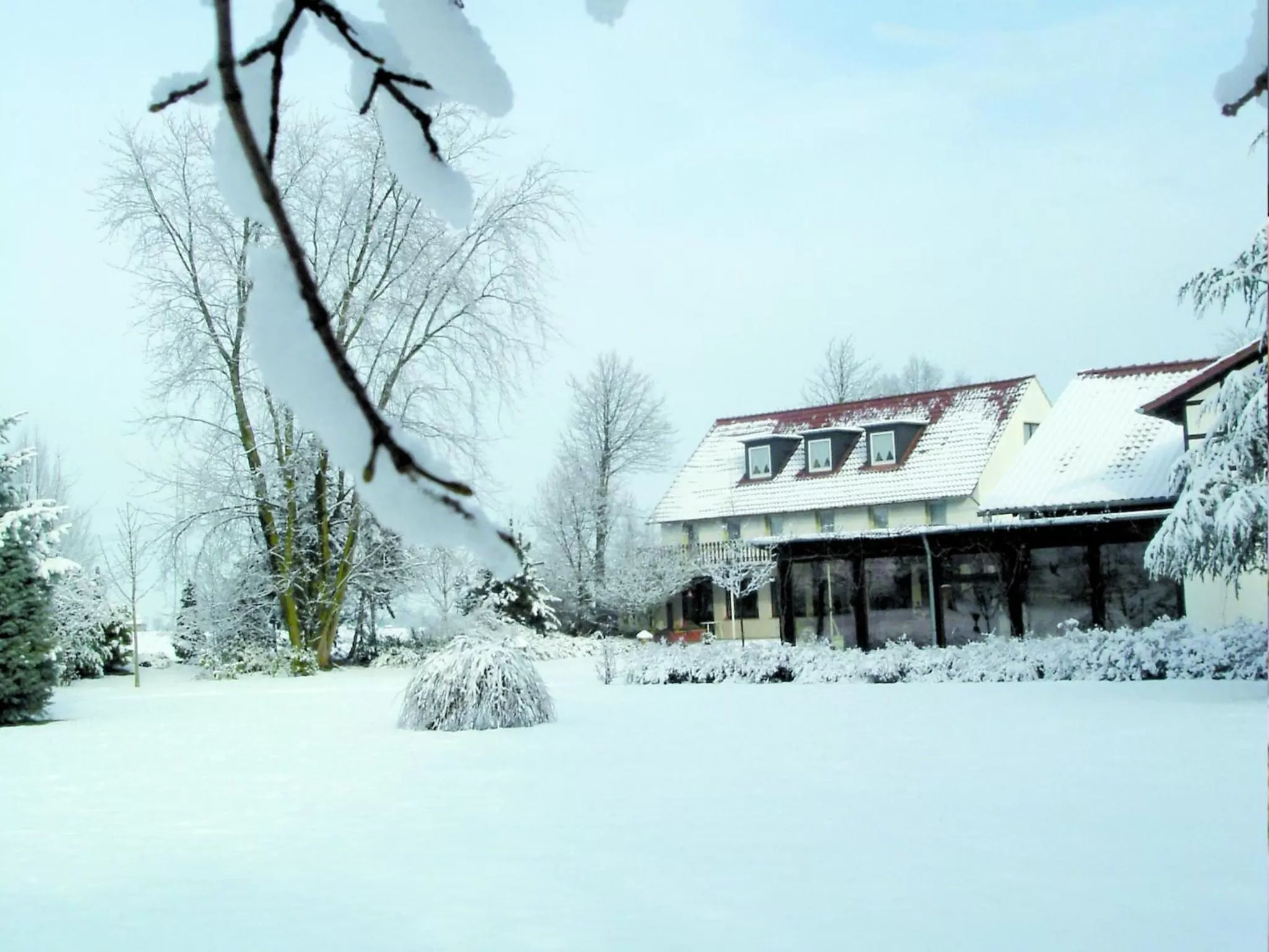 Winter in Kurhaus Pivittskrug