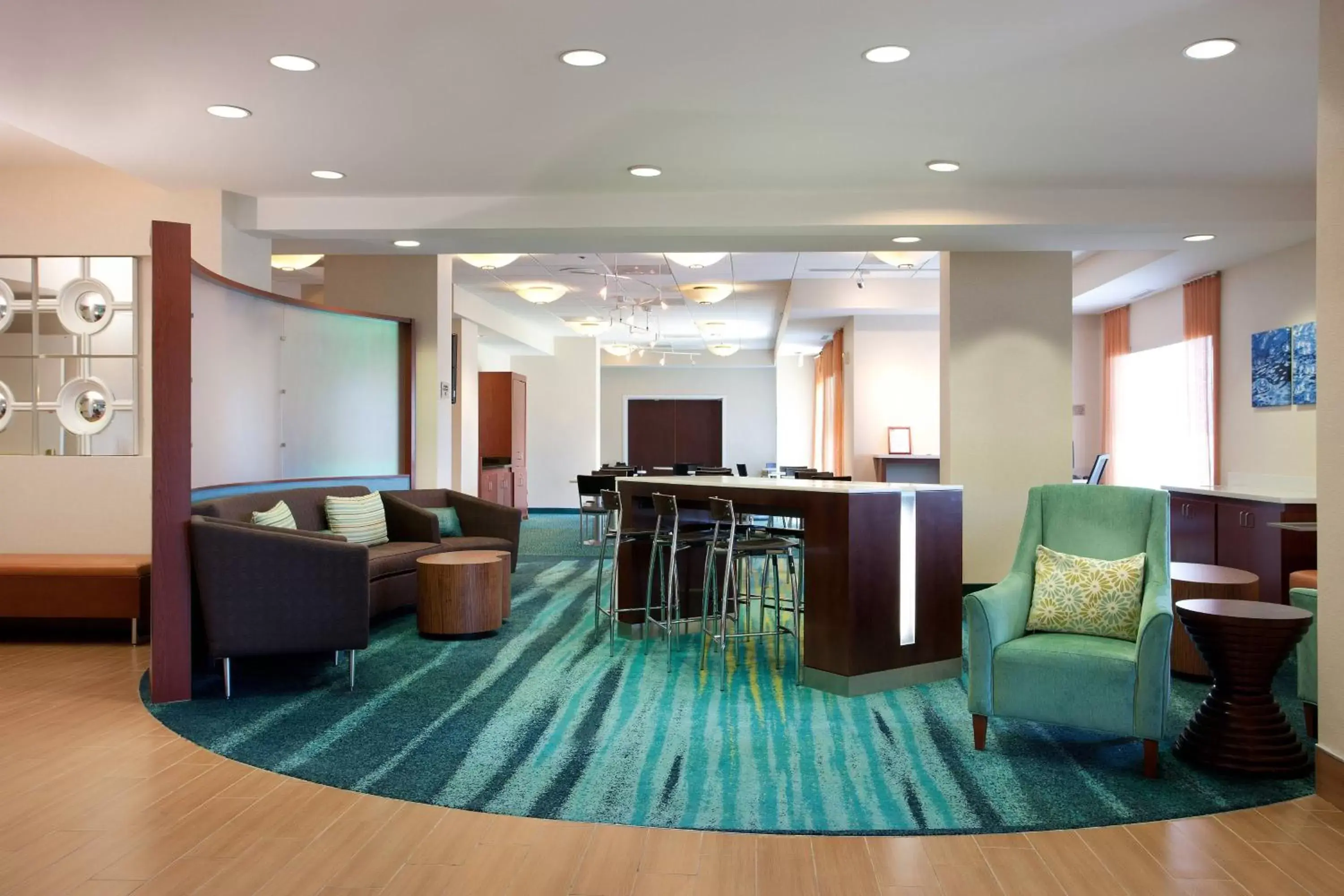 Lobby or reception in SpringHill Suites Los Angeles LAX/Manhattan Beach