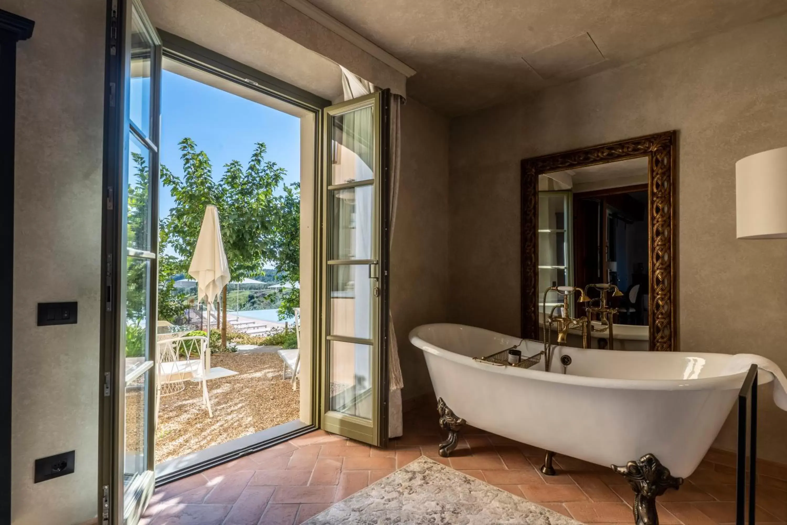 Bathroom in Villa Petriolo