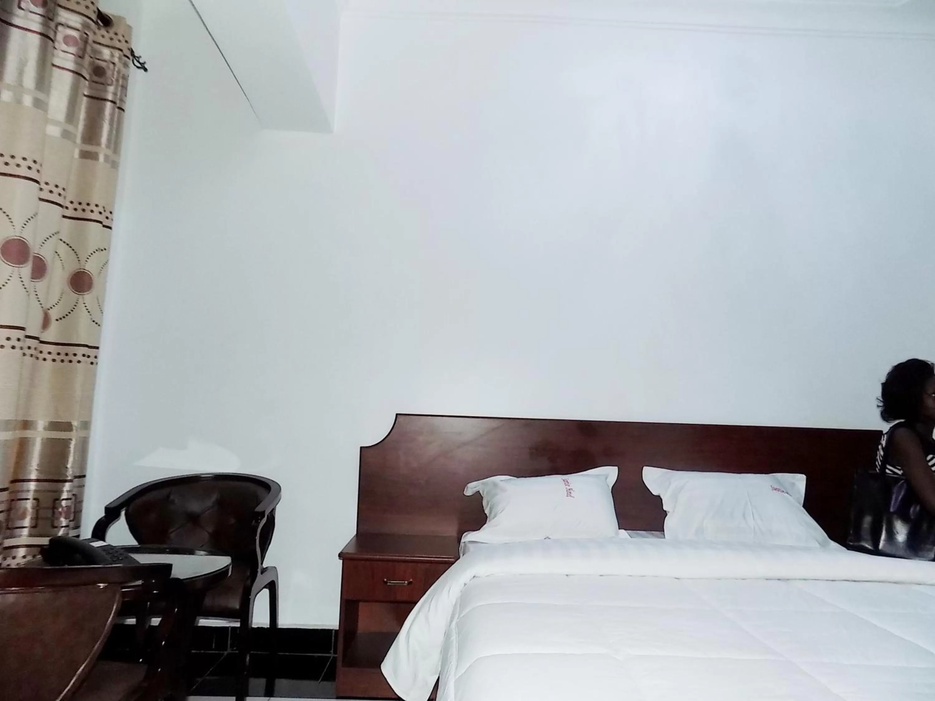 Bed in Sunrise Hotel Kampala