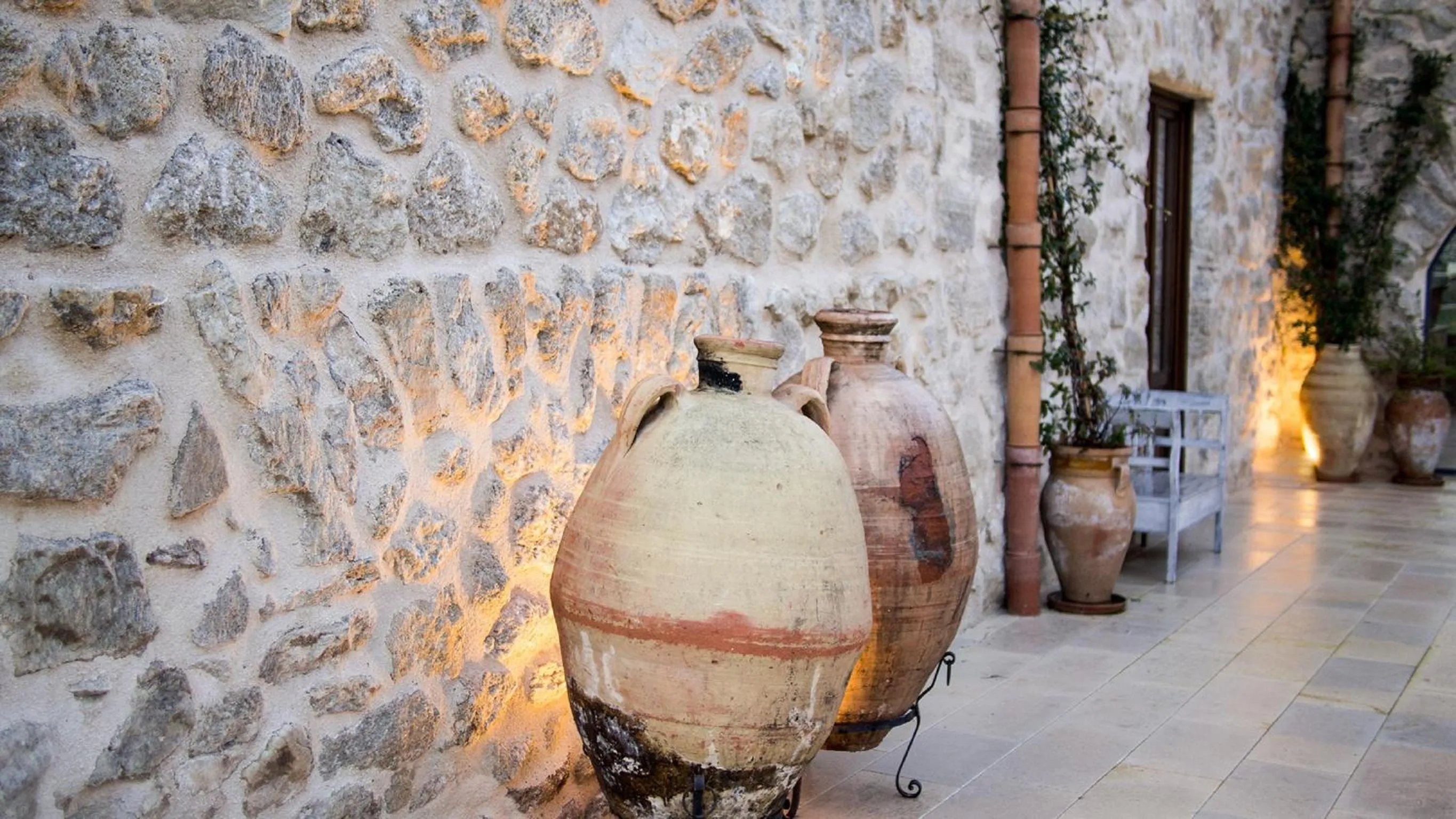 Decorative detail in Masseria Agnello