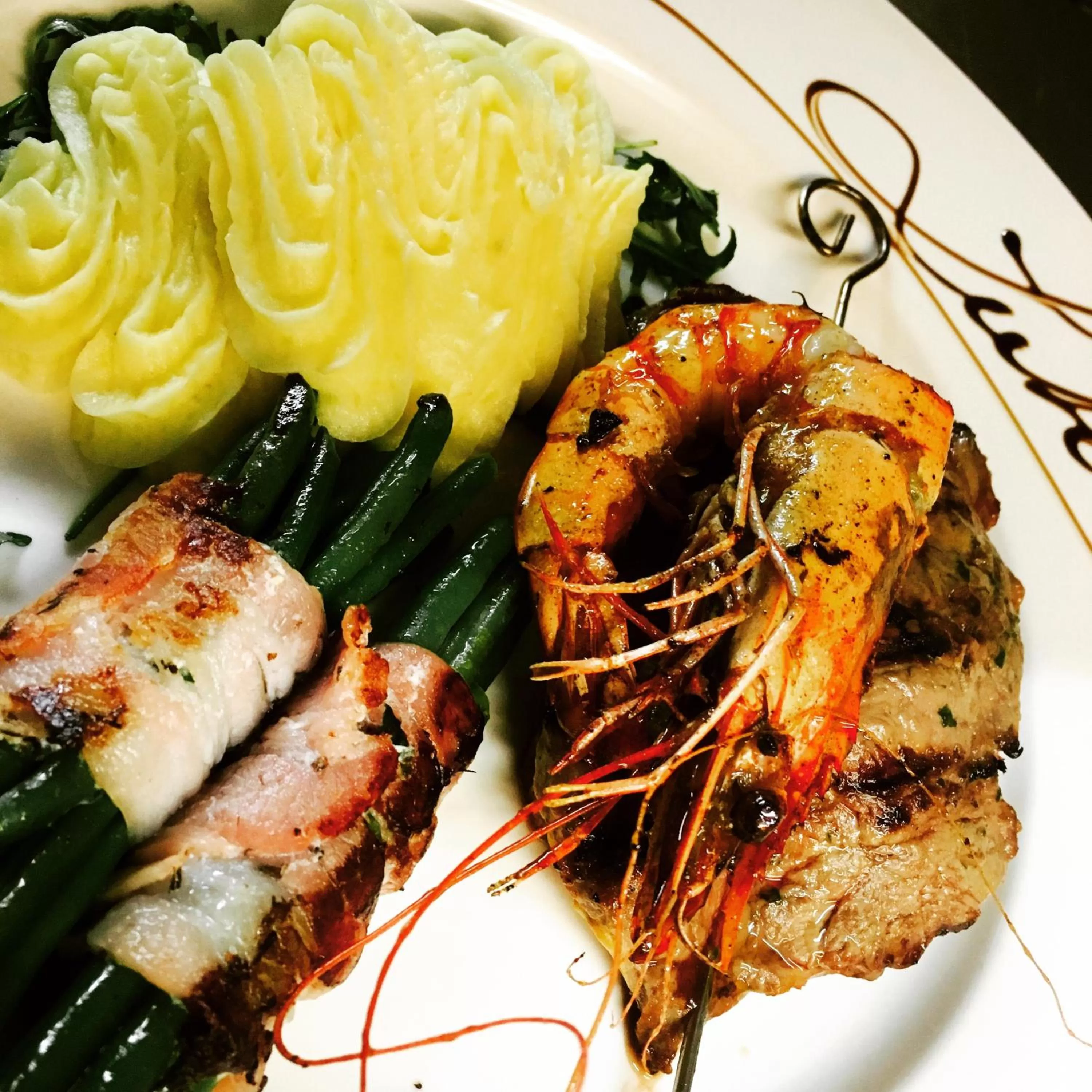 Food close-up in Hotel Corsten