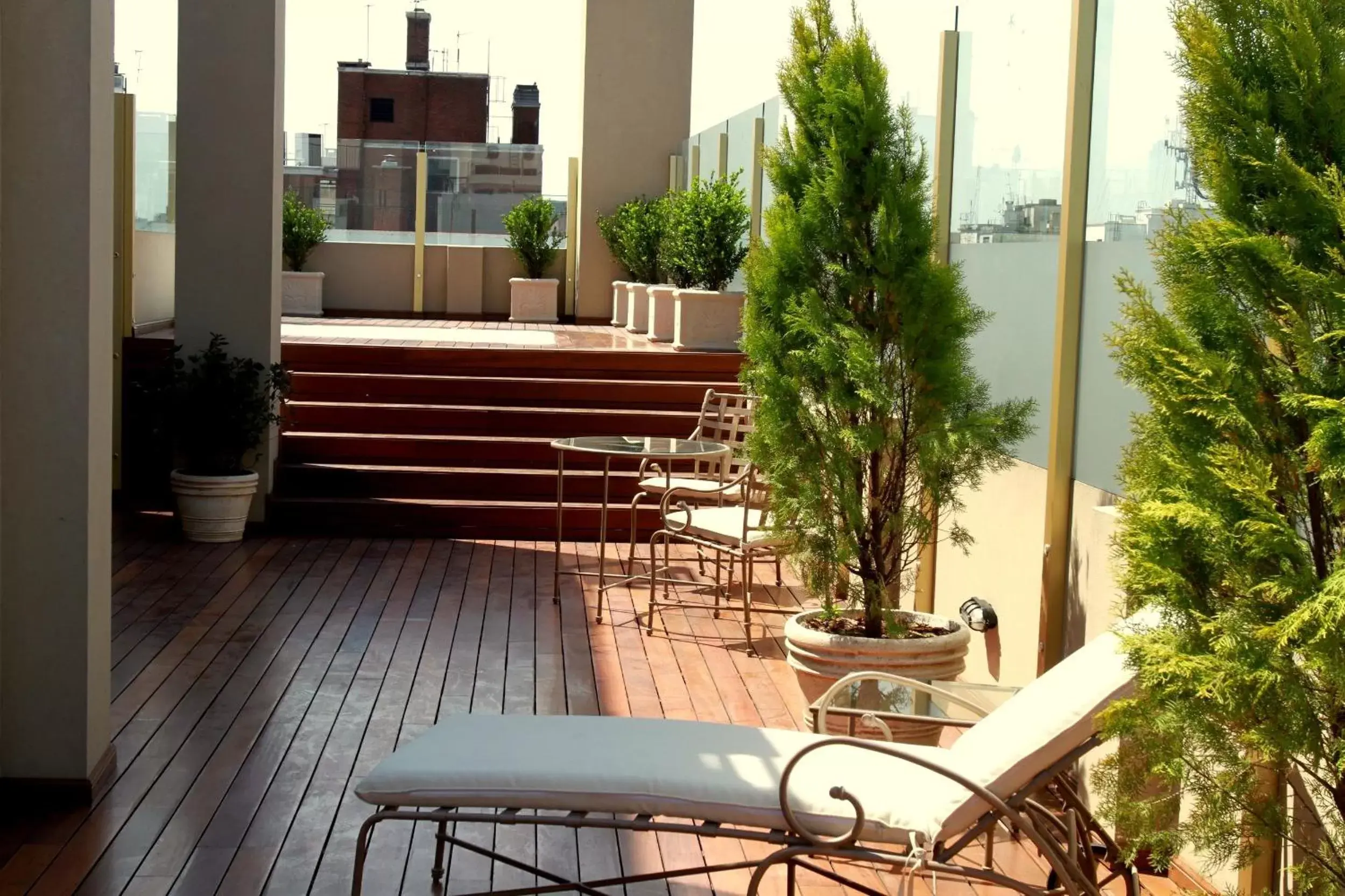Balcony/Terrace in Hotel Intersur Recoleta