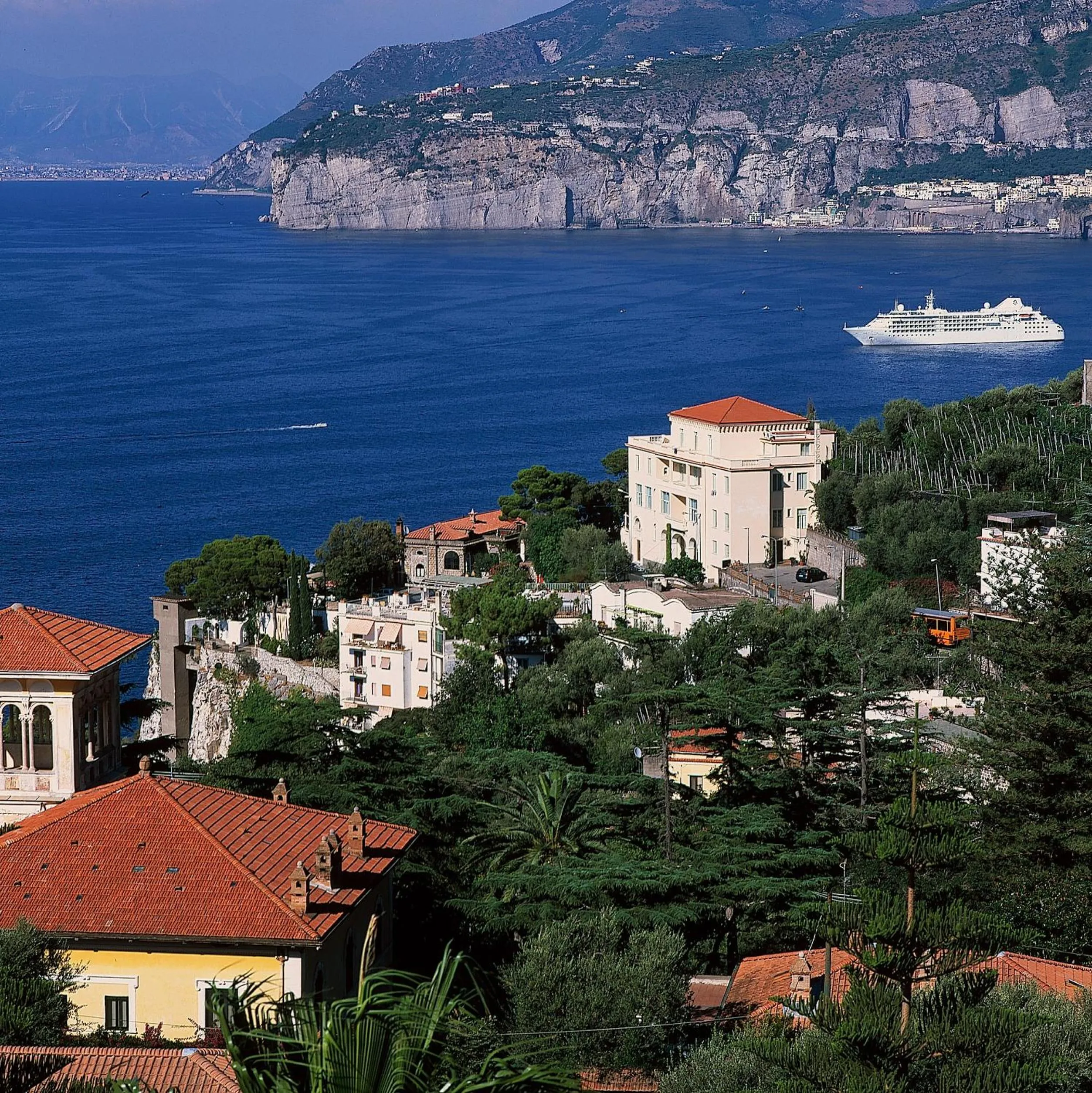 Bird's eye view in Hotel Miramare