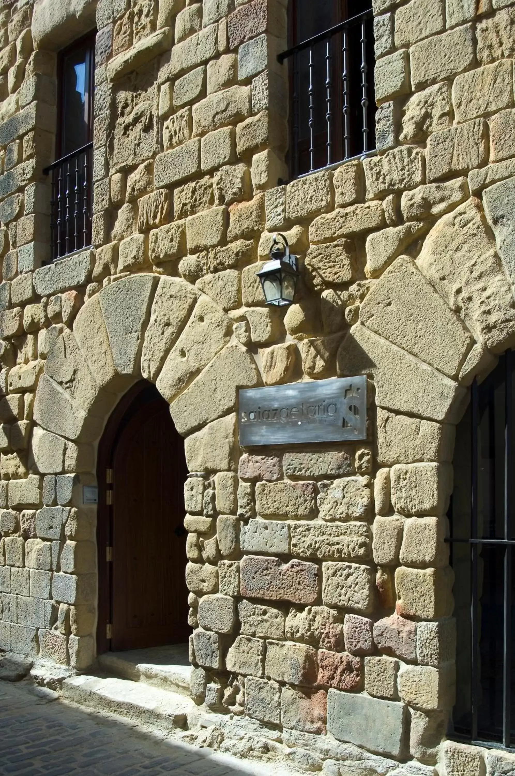 Facade/entrance in Saiaz Getaria Hotela