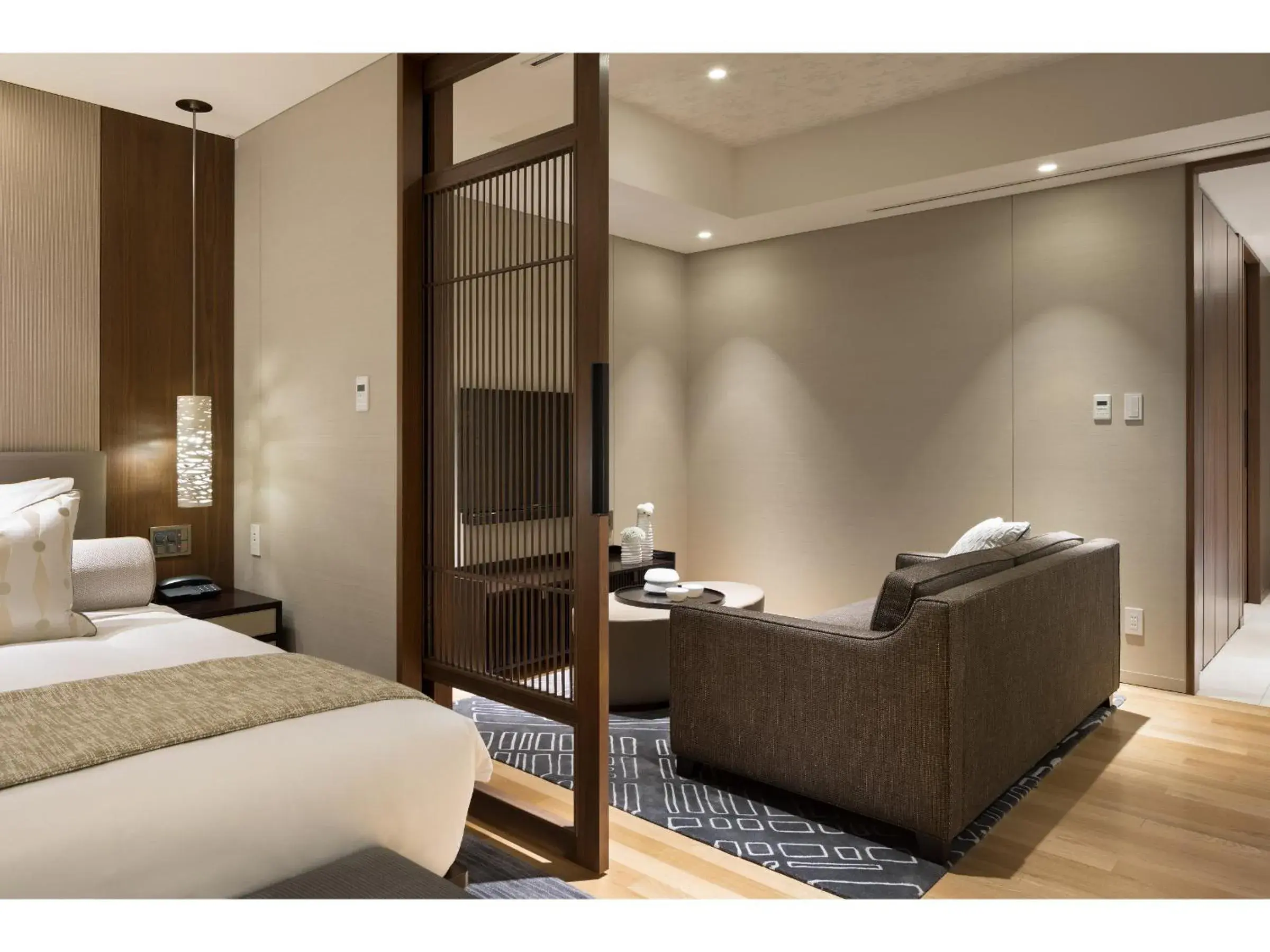 Living room in Ascott Marunouchi Tokyo